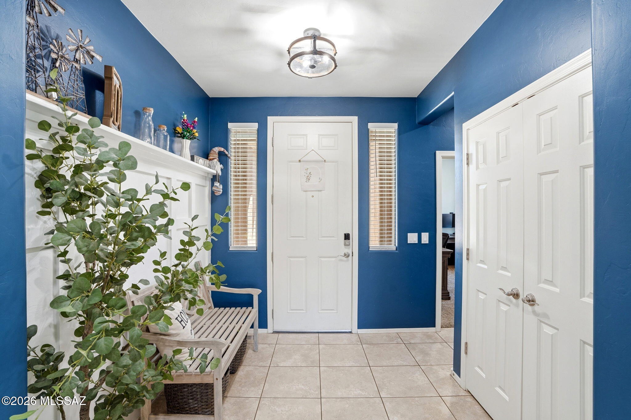 211 East Refuge Loop Vail, AZ 85641 - Photo 4 of 48 a view of entryway with livingroom and hallway