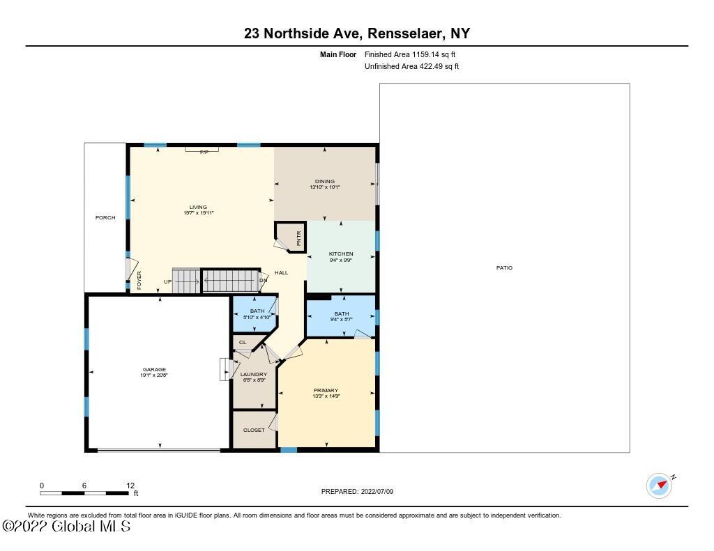 23 Northside Avenue Rensselaer, NY 12144 - Photo 26 of 28 Main Floor Plan