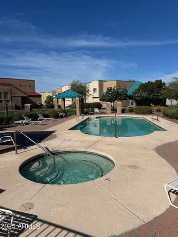 a view of a house with a swimming pool