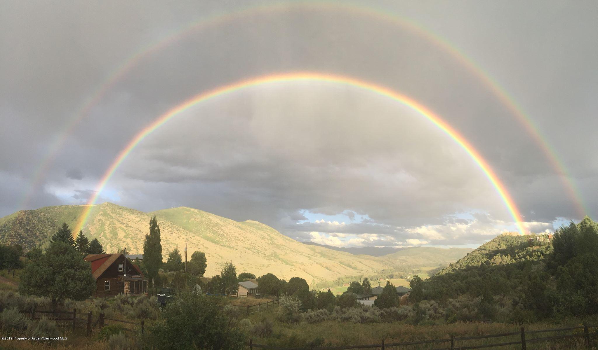 1340 Gateway Road Snowmass, CO 81654 - Photo 3 of 32 At the end of a Double Rainbow