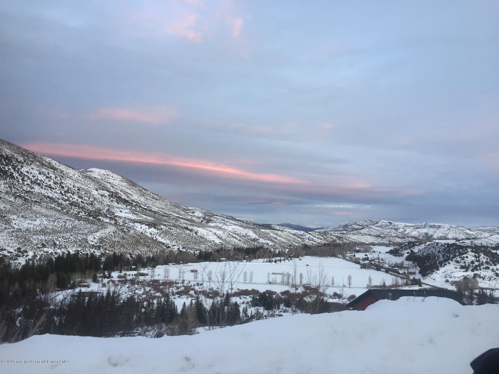 1340 Gateway Road Snowmass, CO 81654 - Photo 31 of 32 Winter sunset
