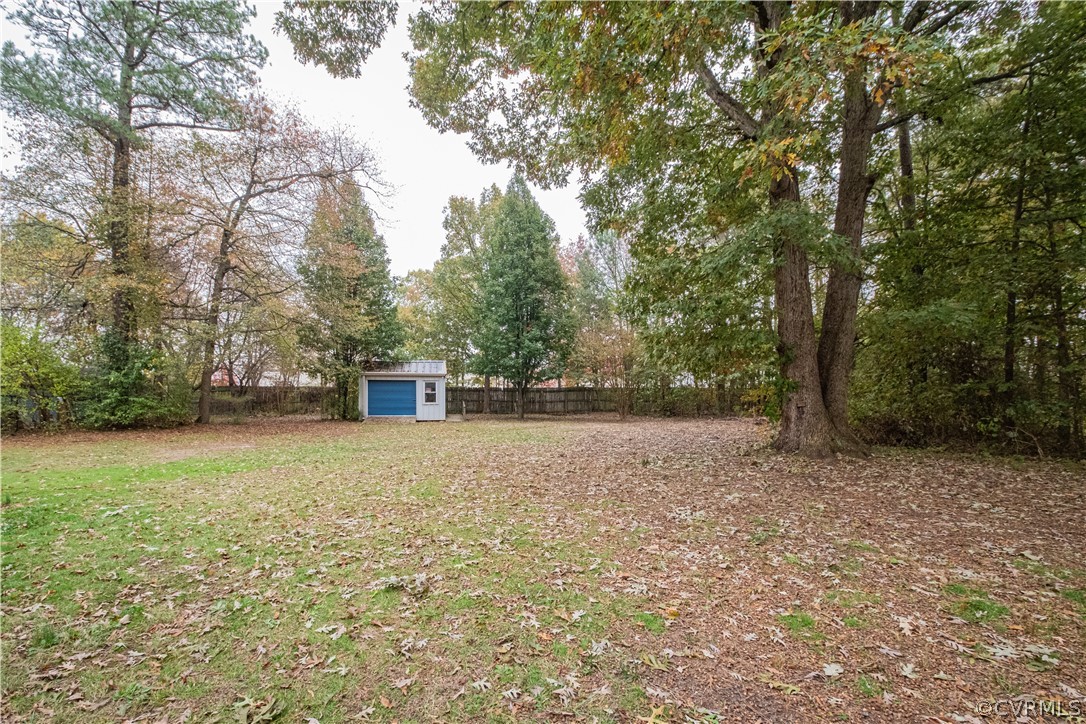 5515 Coxson Road Henrico, VA 23231 - Photo 37 of 45 Rear Yard With Shed