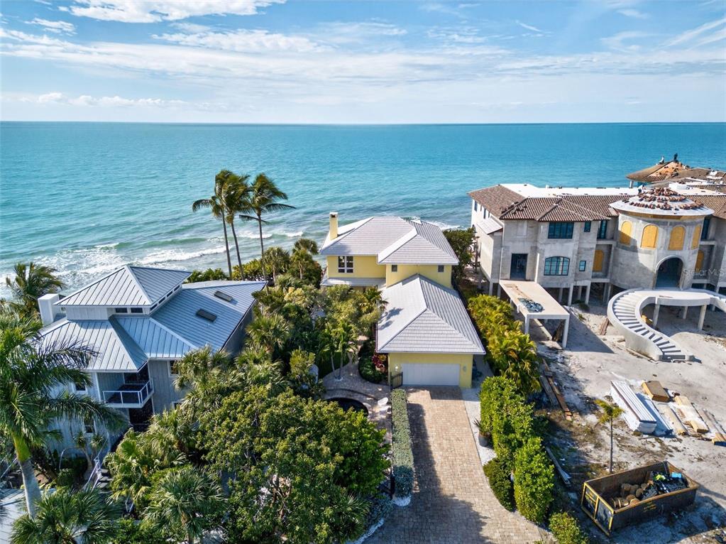 7152 Point Of Rocks Circle Sarasota, FL 34242 - Photo 64 of 88 an aerial view of a house with a ocean view