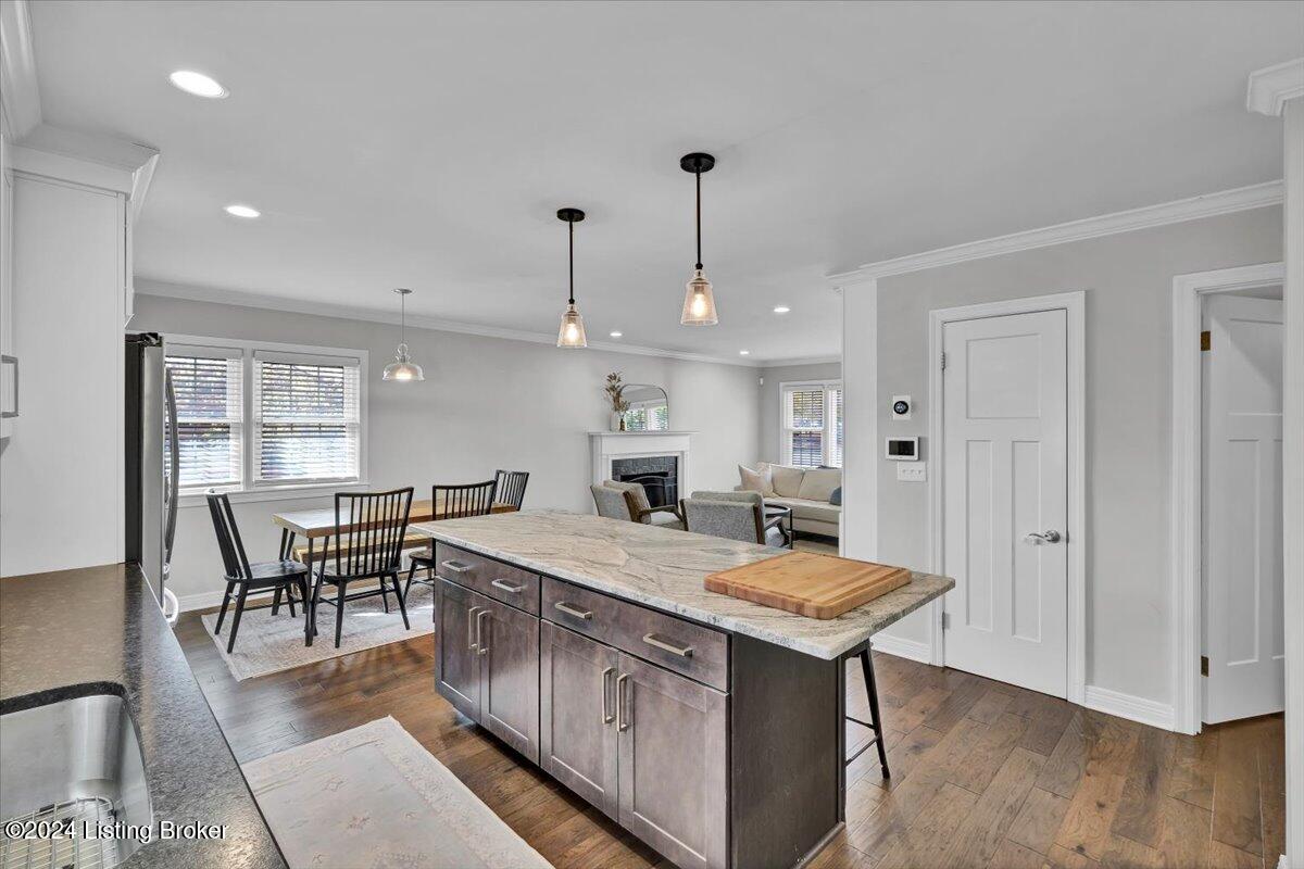 207 Brunswick Road Louisville, KY 40207 - Photo 11 of 38 Kitchen into Dining Area