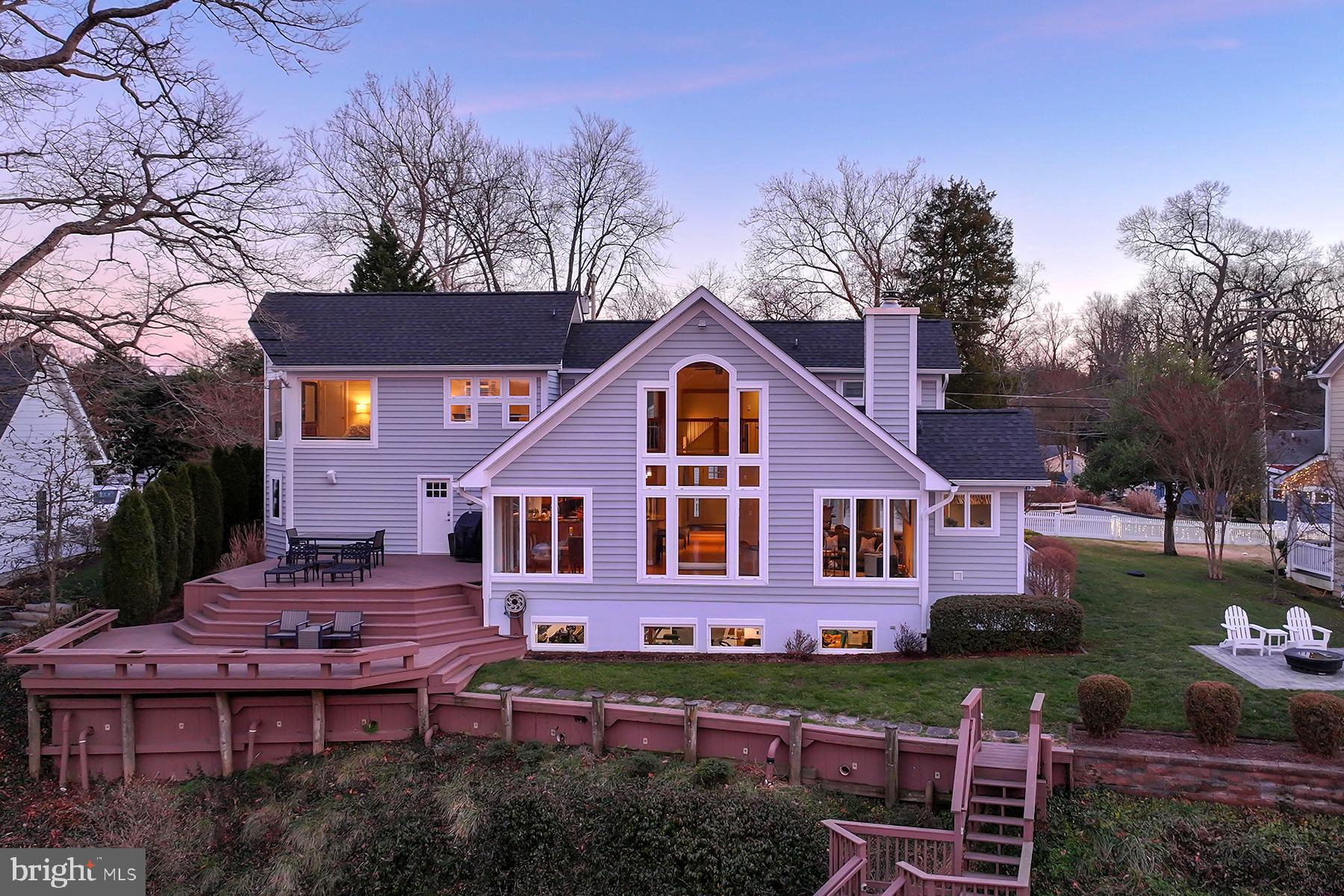 315 Cove Road Riva, MD 21140 - Photo 8 of 38 a front view of a house with garden