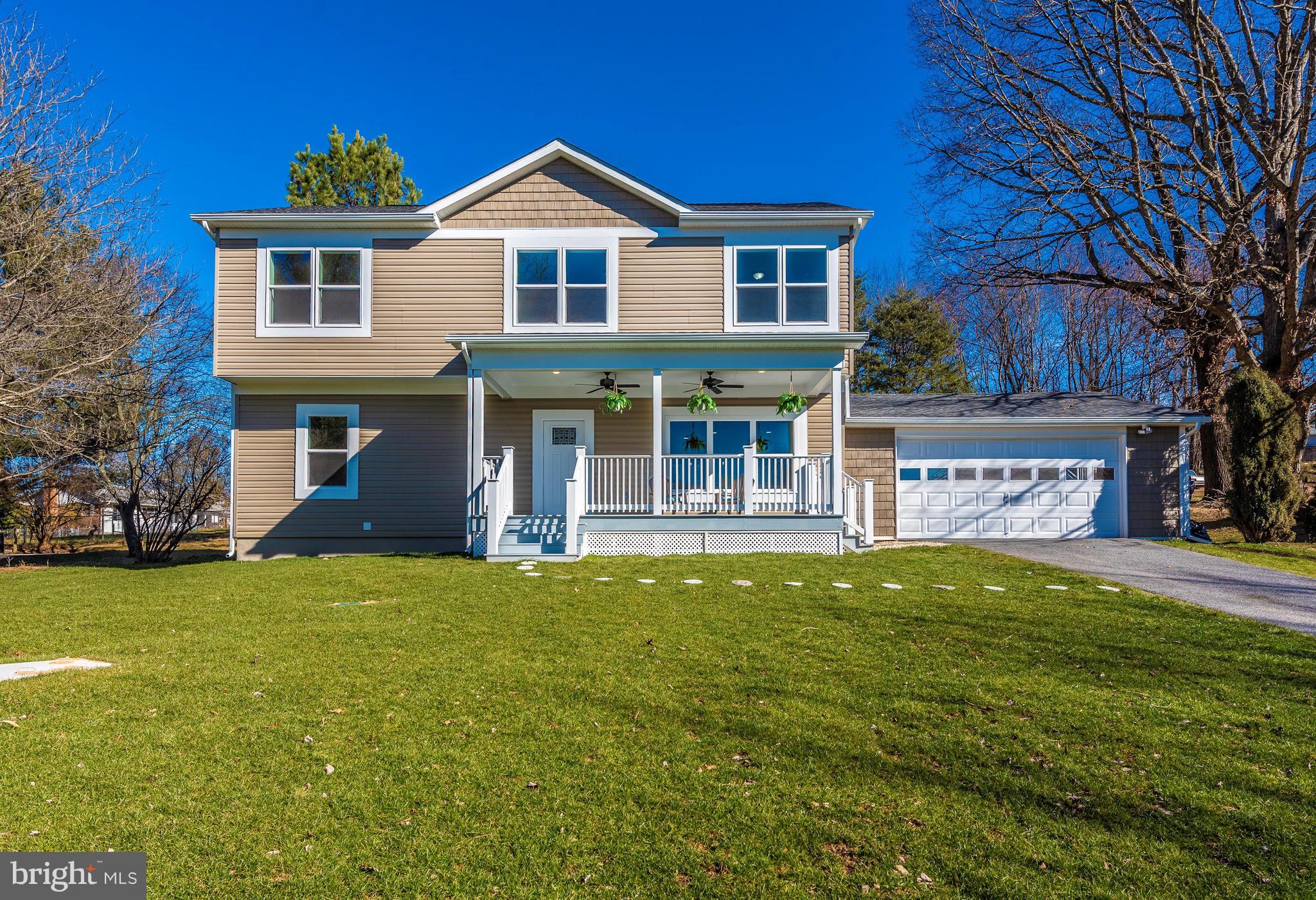 5411 Sidney Road Mount Airy, MD 21771 - Photo 1 of 32 Front of home featuring a custom covered porch.
