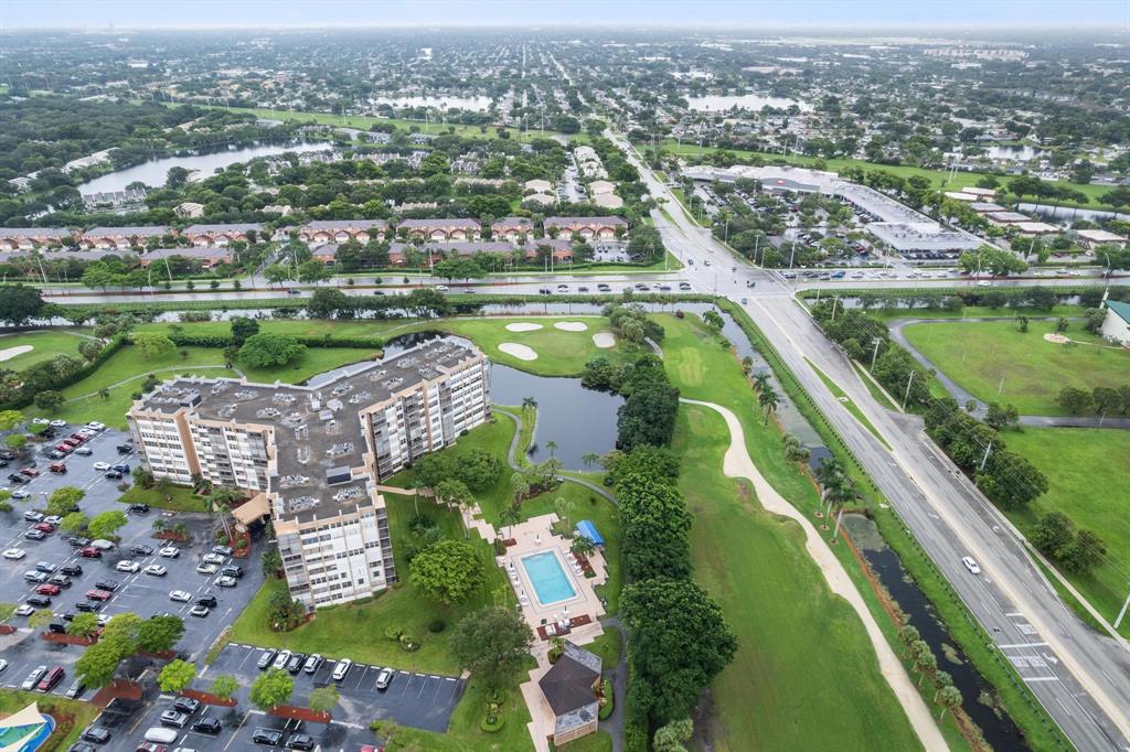 1200 St Charles Place, Unit PH7 Pembroke Pines, FL 33026 - Photo 27 of 28 an aerial view of a city with a lake view