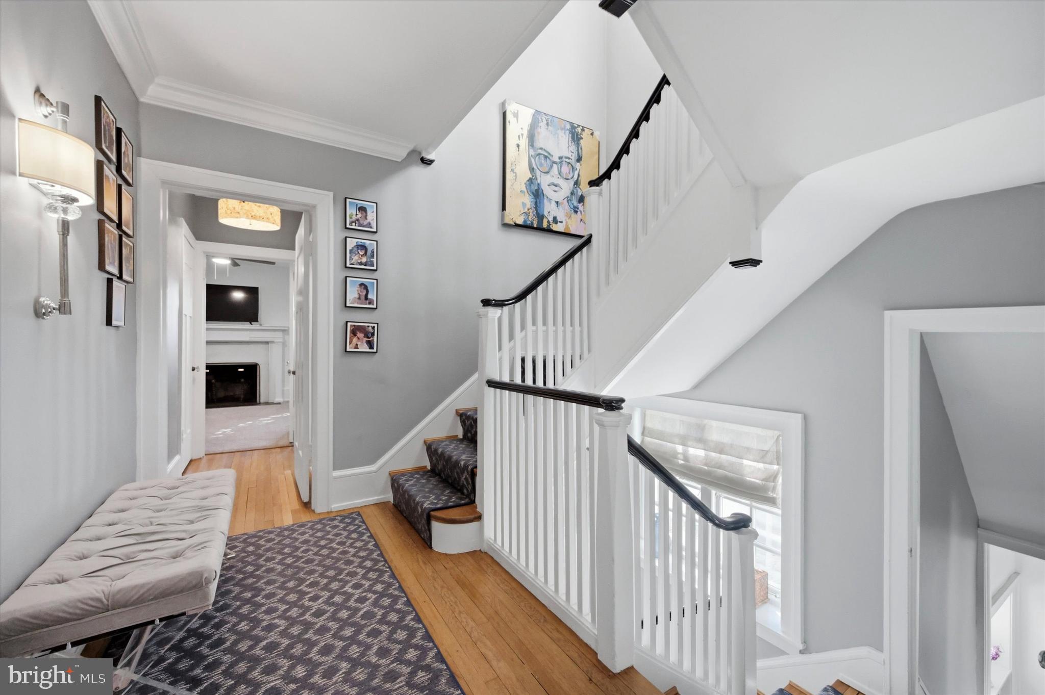 305 Wister Road Wynnewood, PA 19096 - Photo 45 of 53 Second Floor Hallway