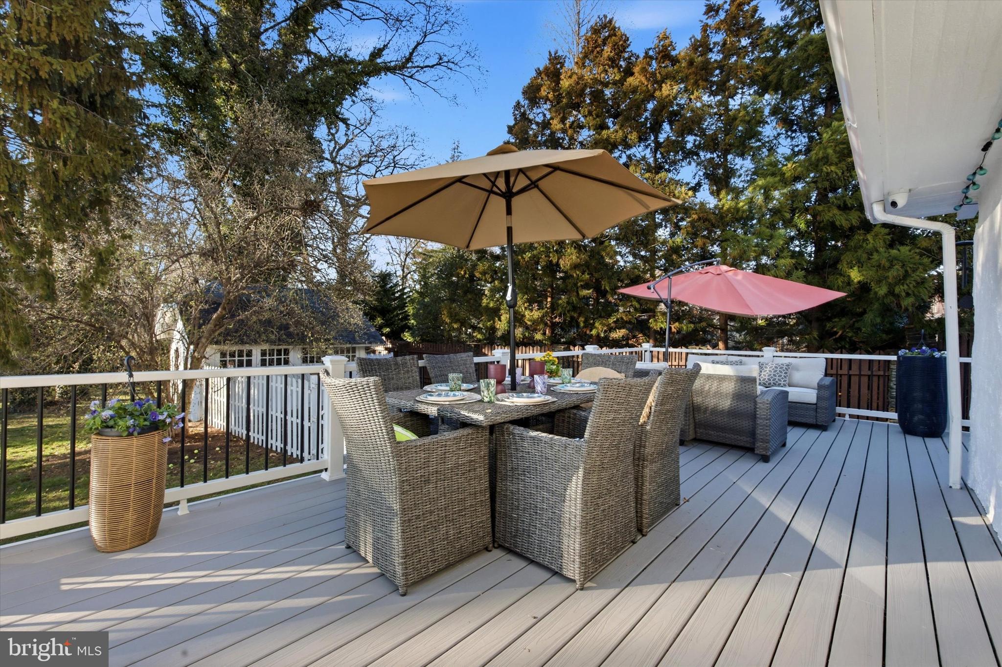 305 Wister Road Wynnewood, PA 19096 - Photo 47 of 53 Deck off Kitchen