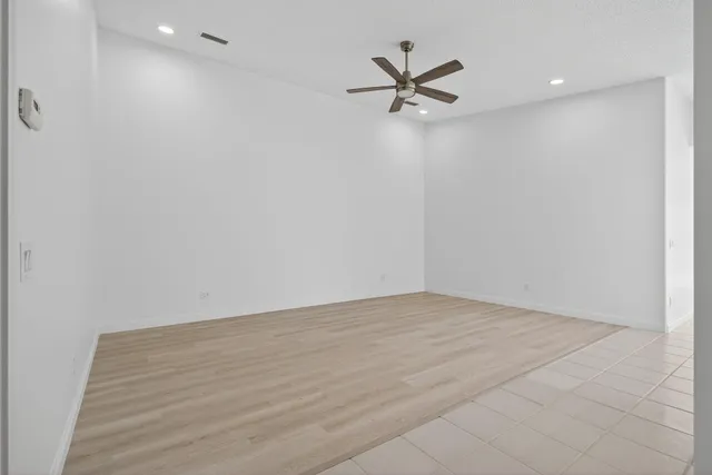 wooden floor in a room