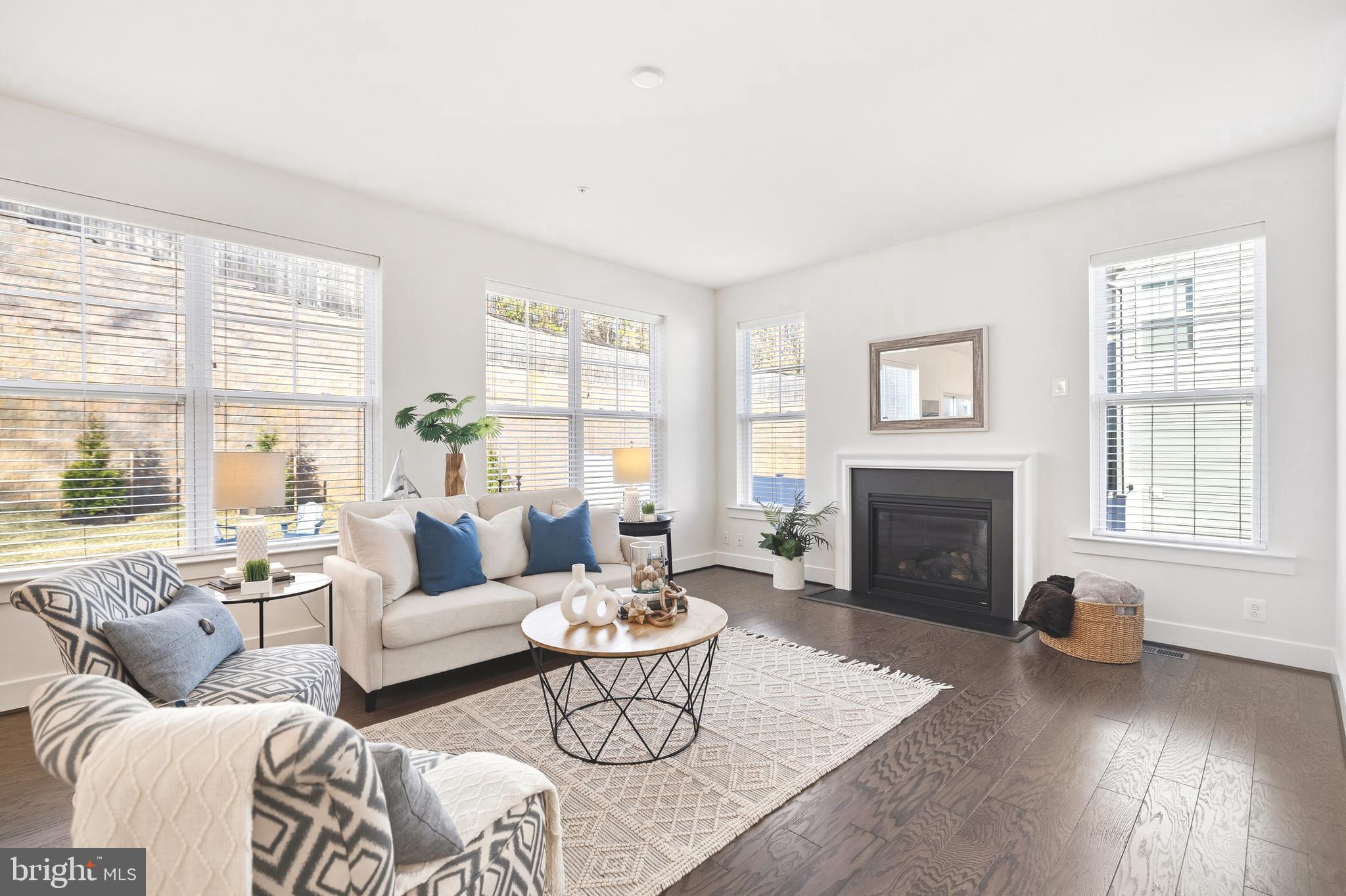 550 Broadneck Road Annapolis, MD 21409 - Photo 2 of 63 a living room with furniture and a fireplace
