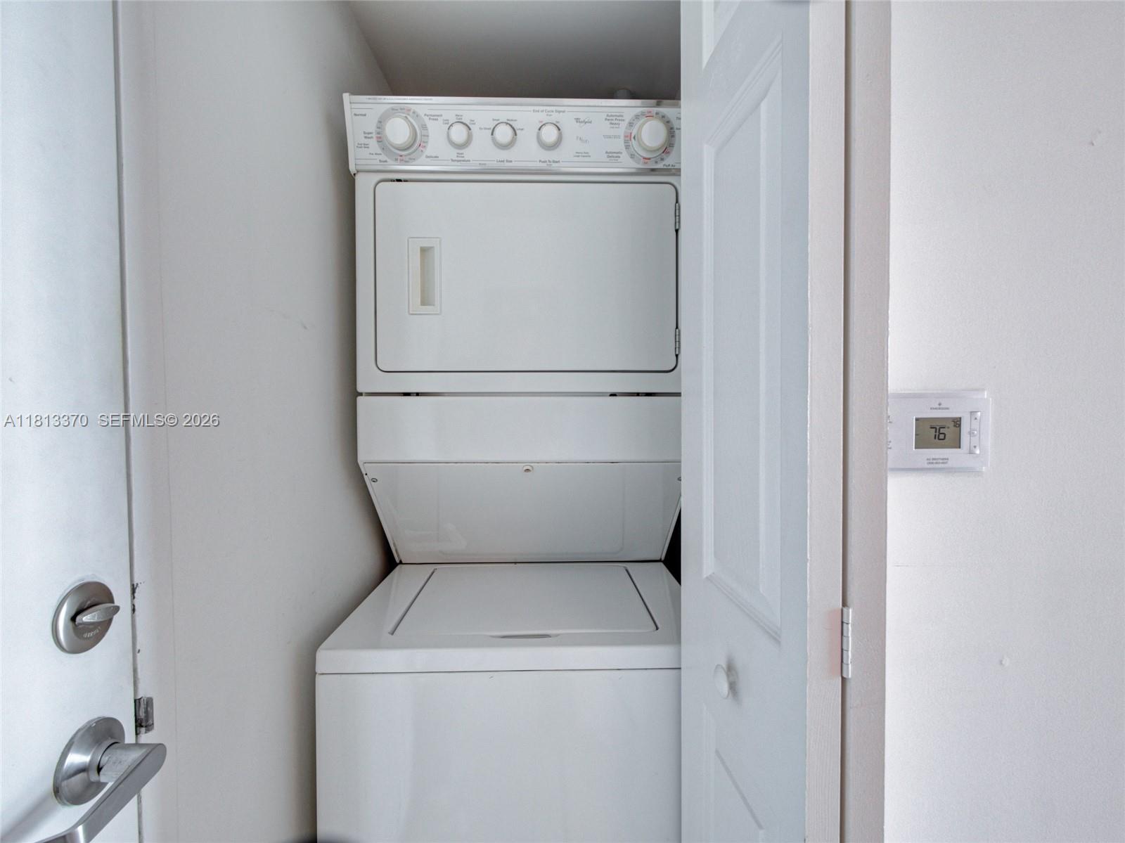 3000 Coral Way, Unit 815 Miami, FL 33145 - Photo 7 of 41 WASHER & DRYER INSIDE UNIT