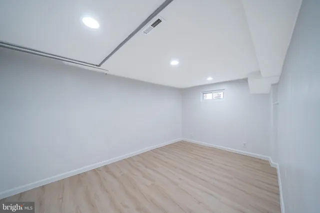 wooden floor in an empty room