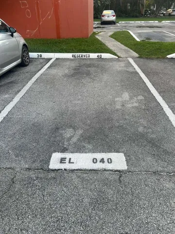 a backyard of a house with a yard and garage