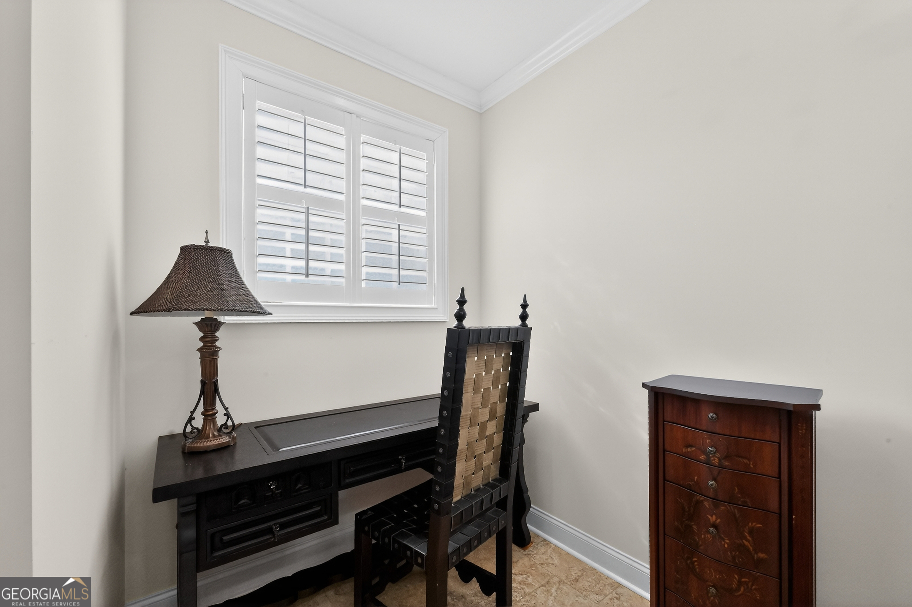 1617 Red Oak Lane Albany, GA 31701 - Photo 22 of 36 a view of a workspace with furniture and a window