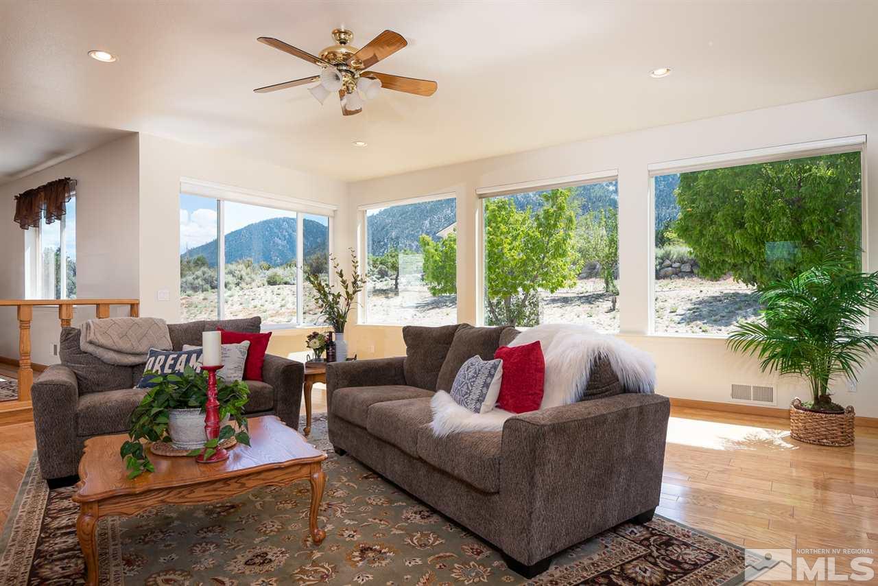 796 Foothill Road Gardnerville, NV 89460 - Photo 30 of 38 a living room with furniture and a large window