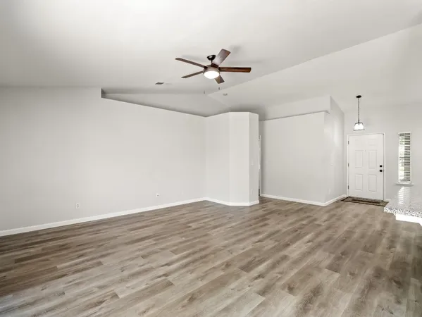 wooden floor in an empty room