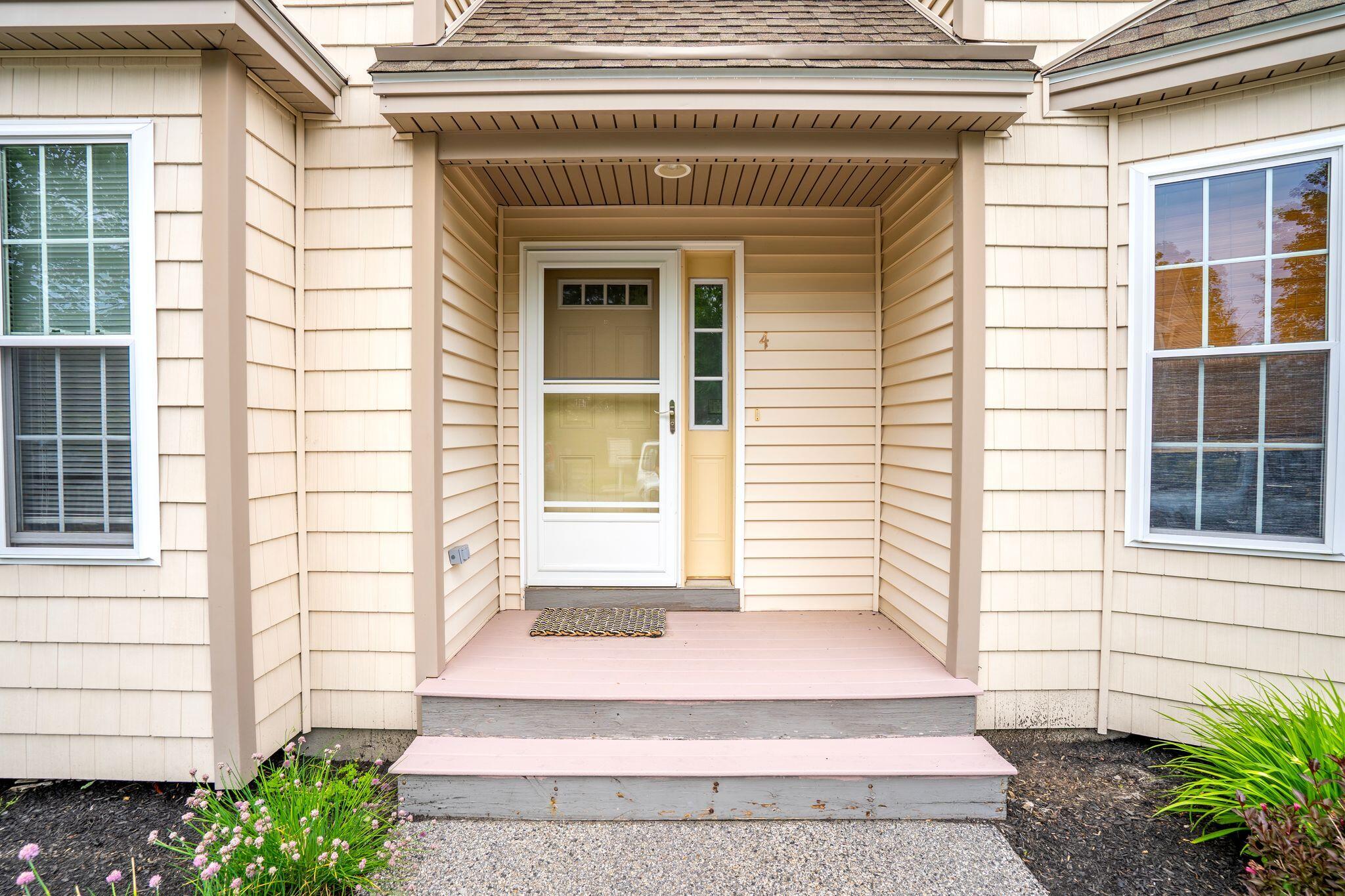 115 Saco Street, Unit 4 Westbrook, ME 04092 - Photo 3 of 40 Front Door Summertime