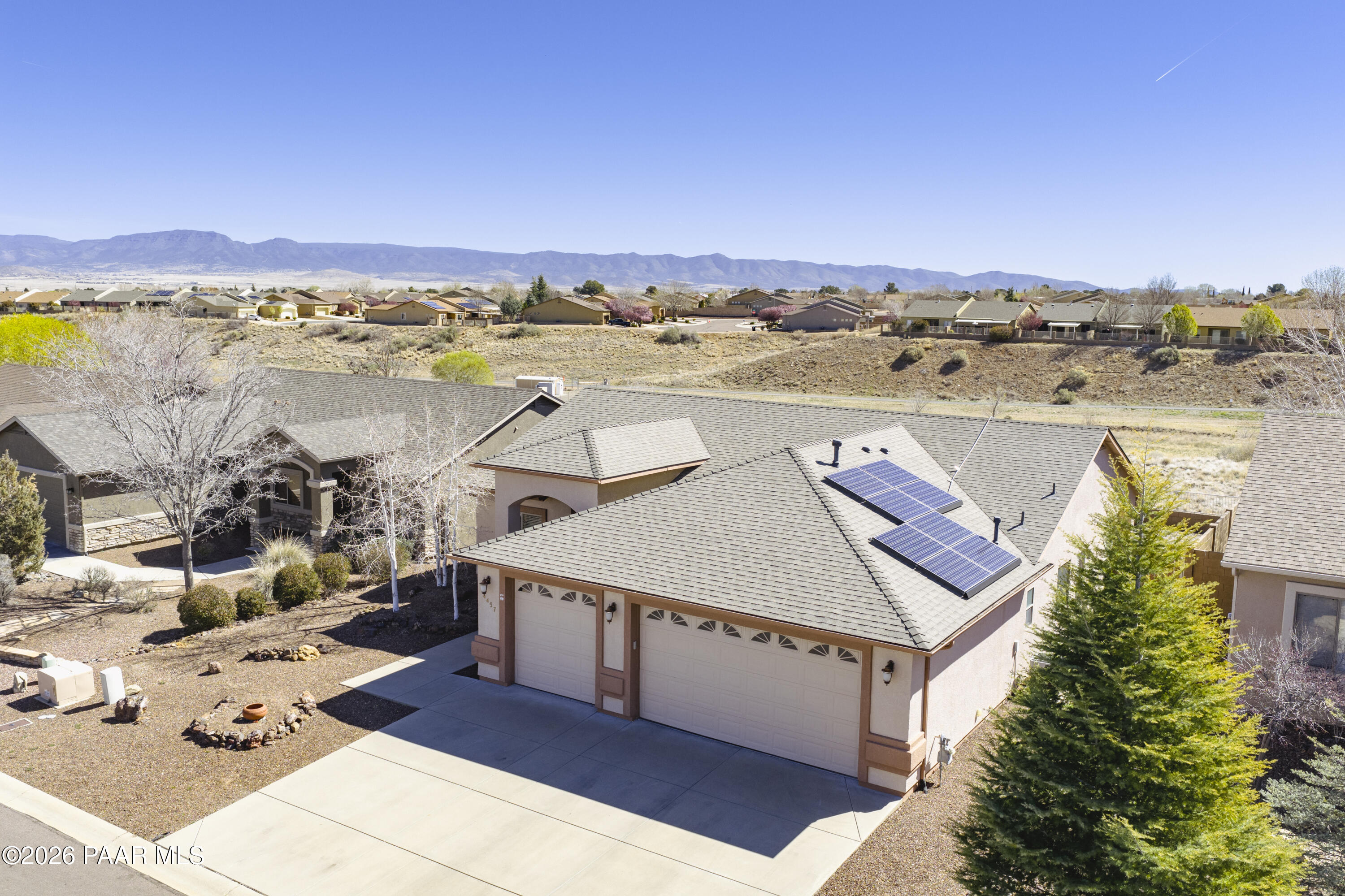 4457 Harwick Road Prescott Valley, AZ 86314 - Photo 2 of 46 Aerial View 1