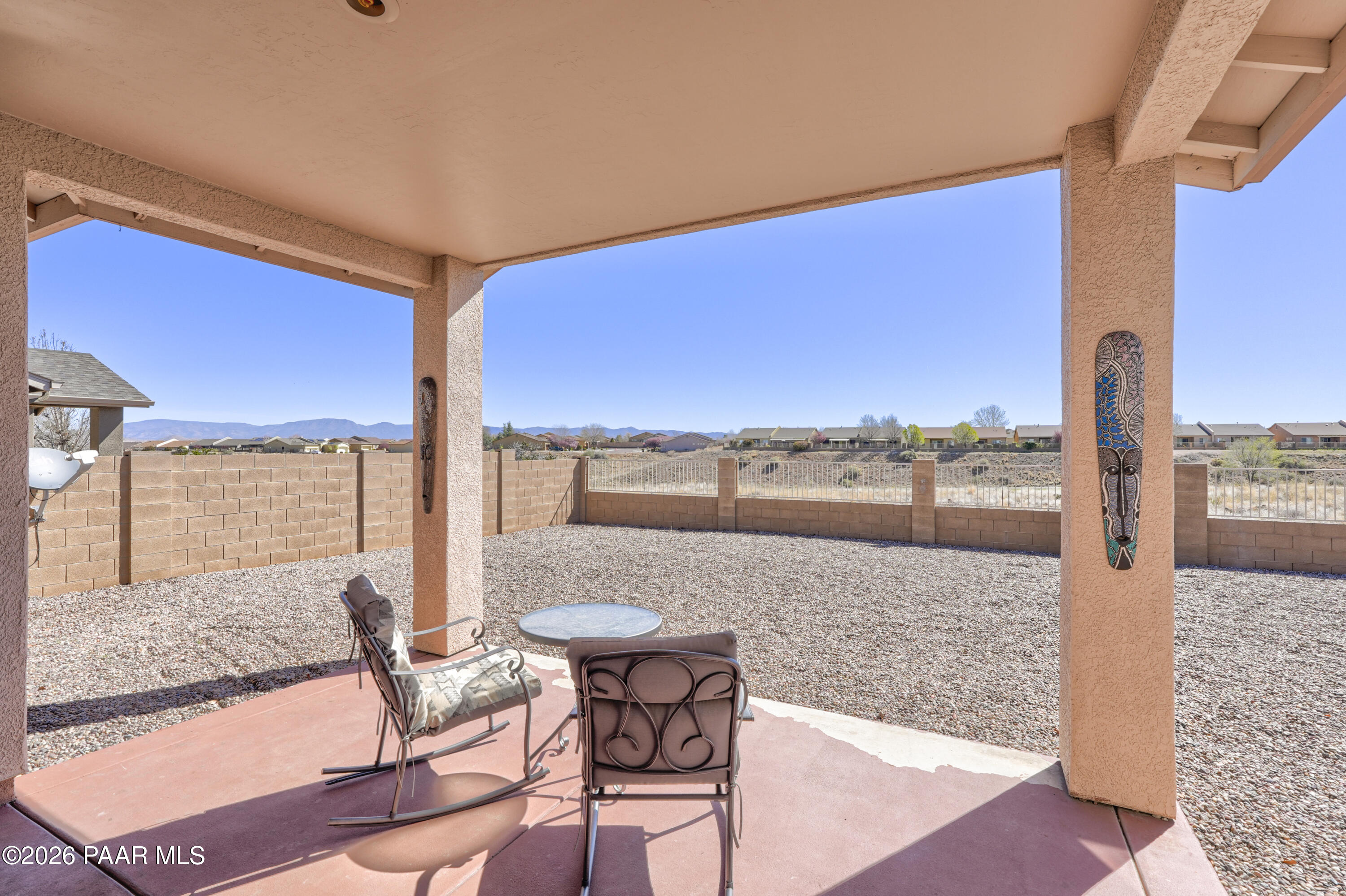 4457 Harwick Road Prescott Valley, AZ 86314 - Photo 23 of 46 Back Patio 2