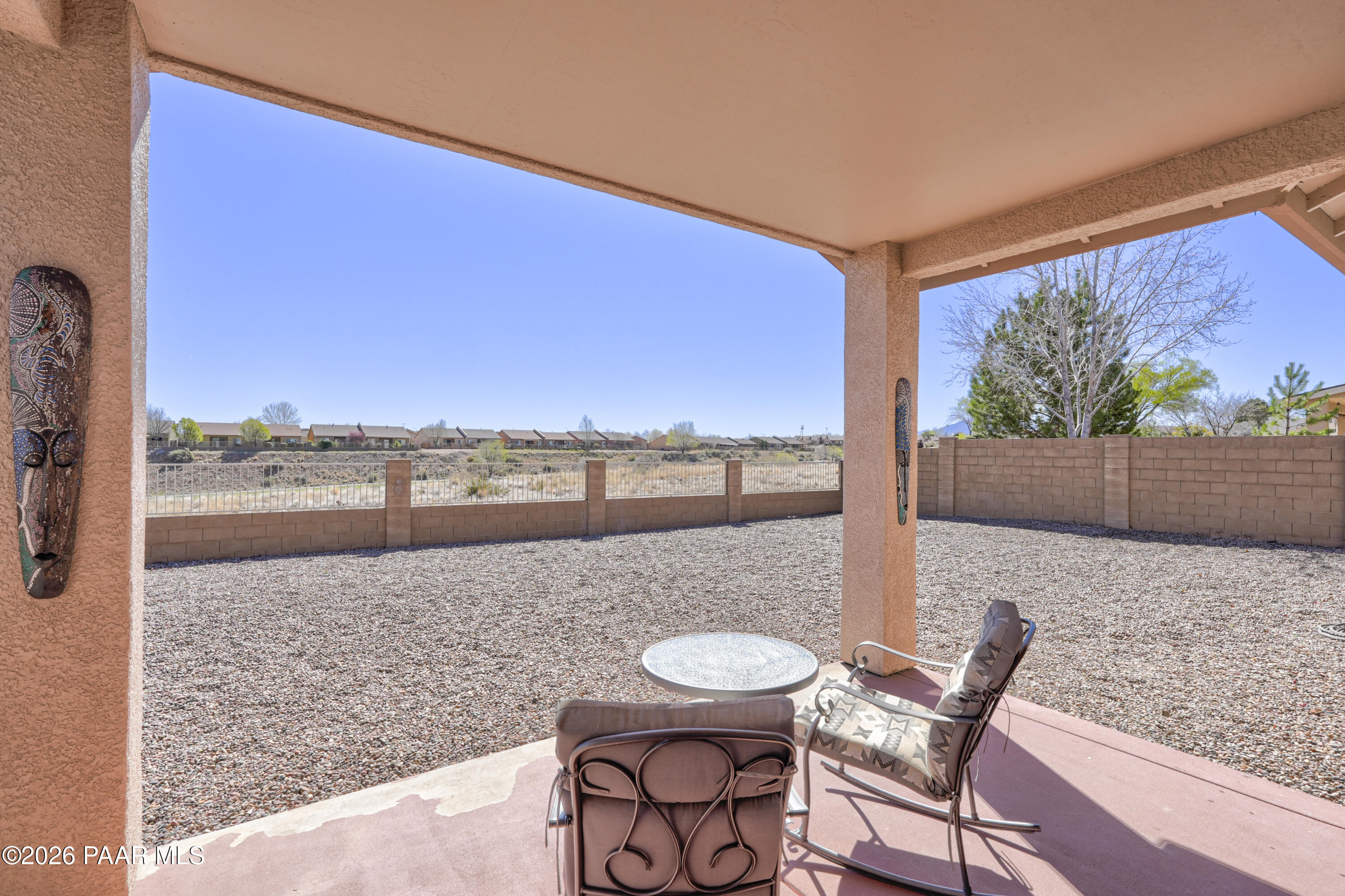 4457 Harwick Road Prescott Valley, AZ 86314 - Photo 24 of 46 Back Patio 1
