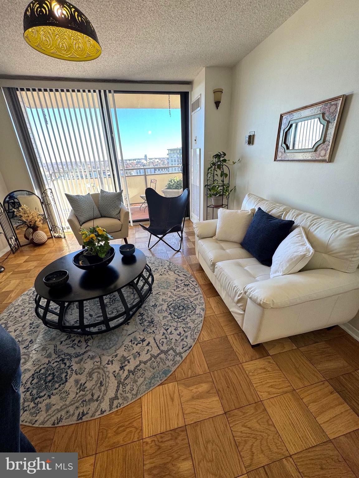 5225 Pooks Hill Road, Unit 1717N Bethesda, MD 20814 - Photo 28 of 74 FURNISHED LIVING ROOM