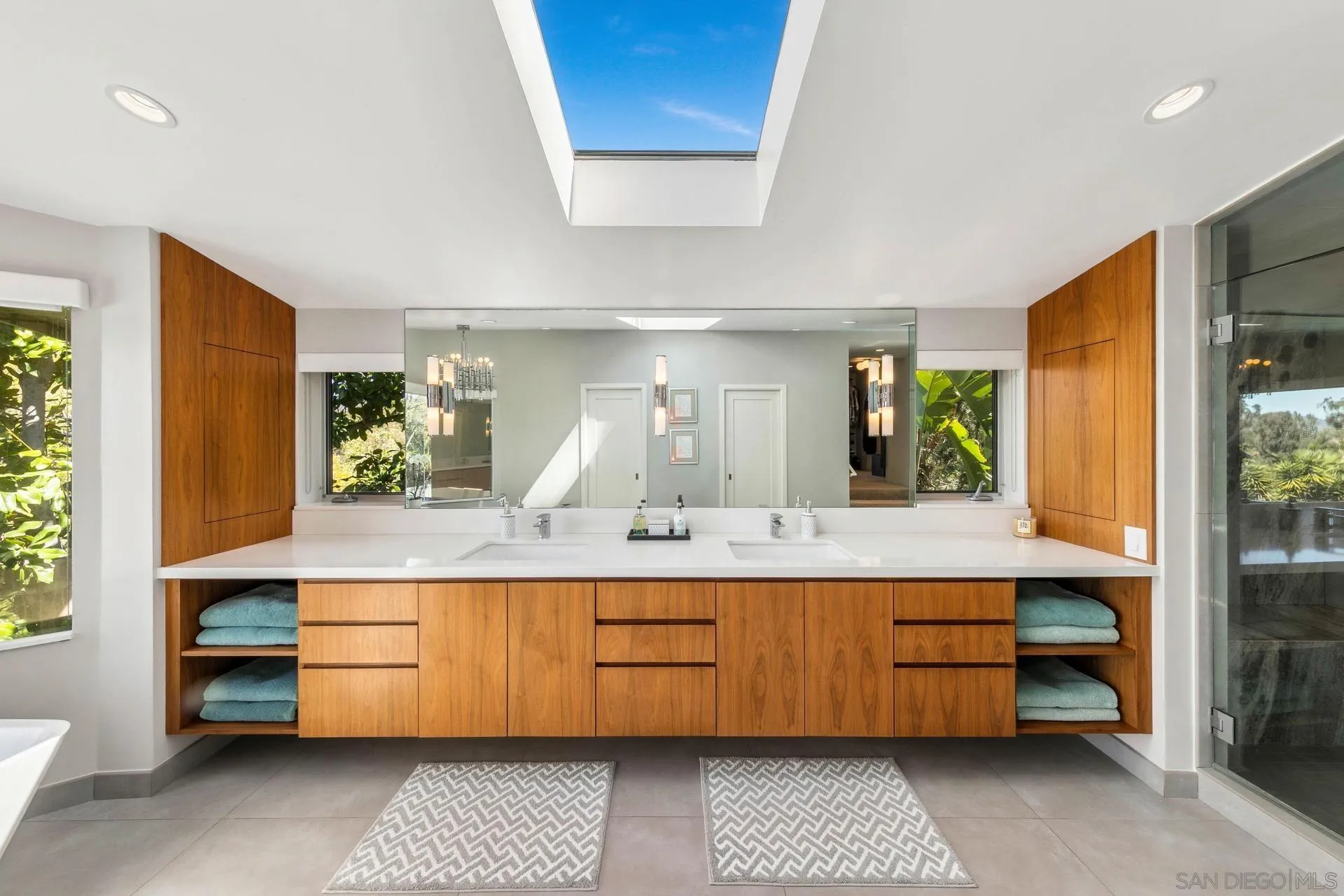 10446 Russell Road La Mesa, CA 91941 - Photo 30 of 75 a kitchen with sink and view of living room
