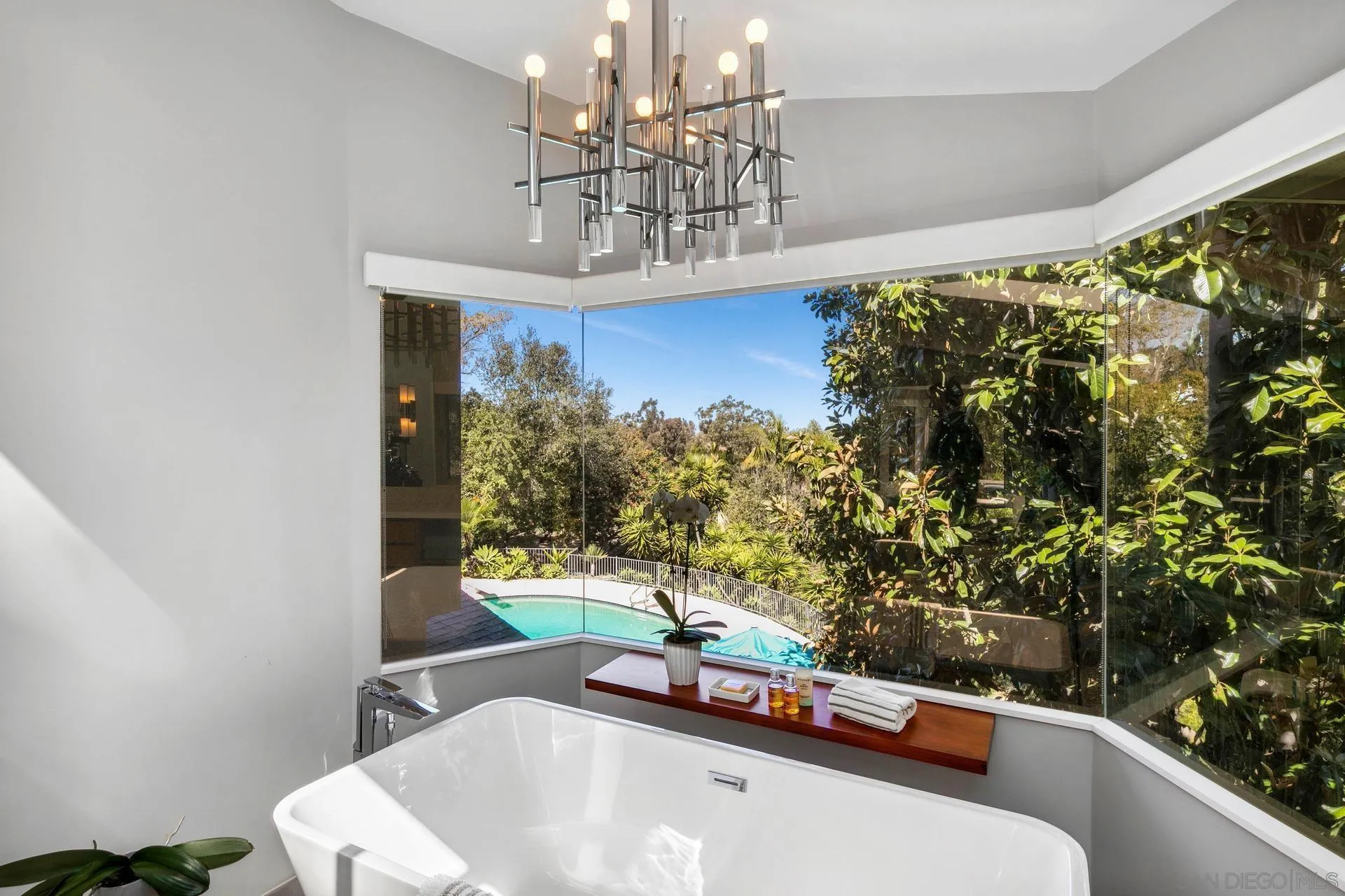 10446 Russell Road La Mesa, CA 91941 - Photo 32 of 75 a view of a balcony with chair and table