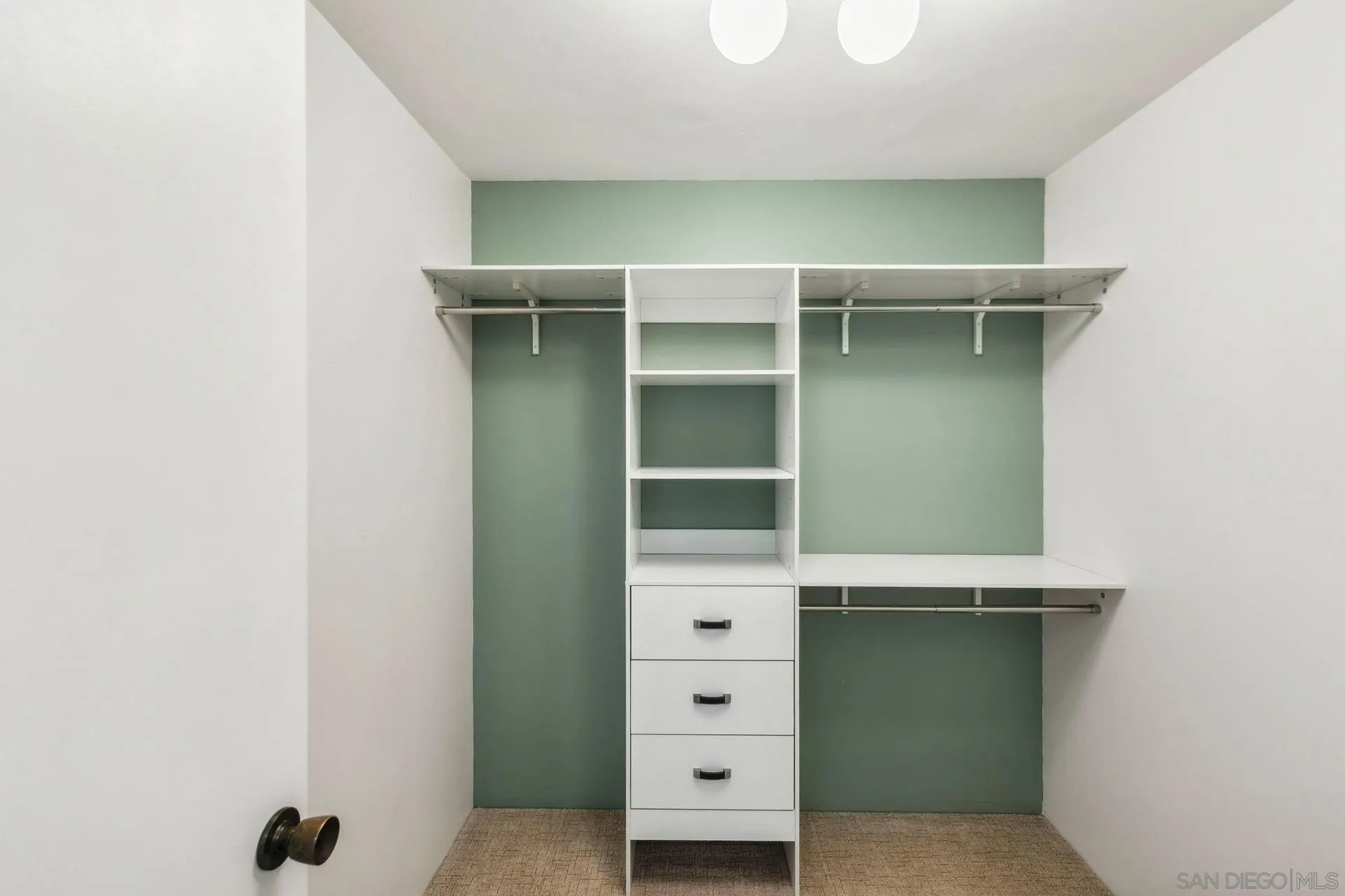 10446 Russell Road La Mesa, CA 91941 - Photo 38 of 75 a view of an empty walk in closet
