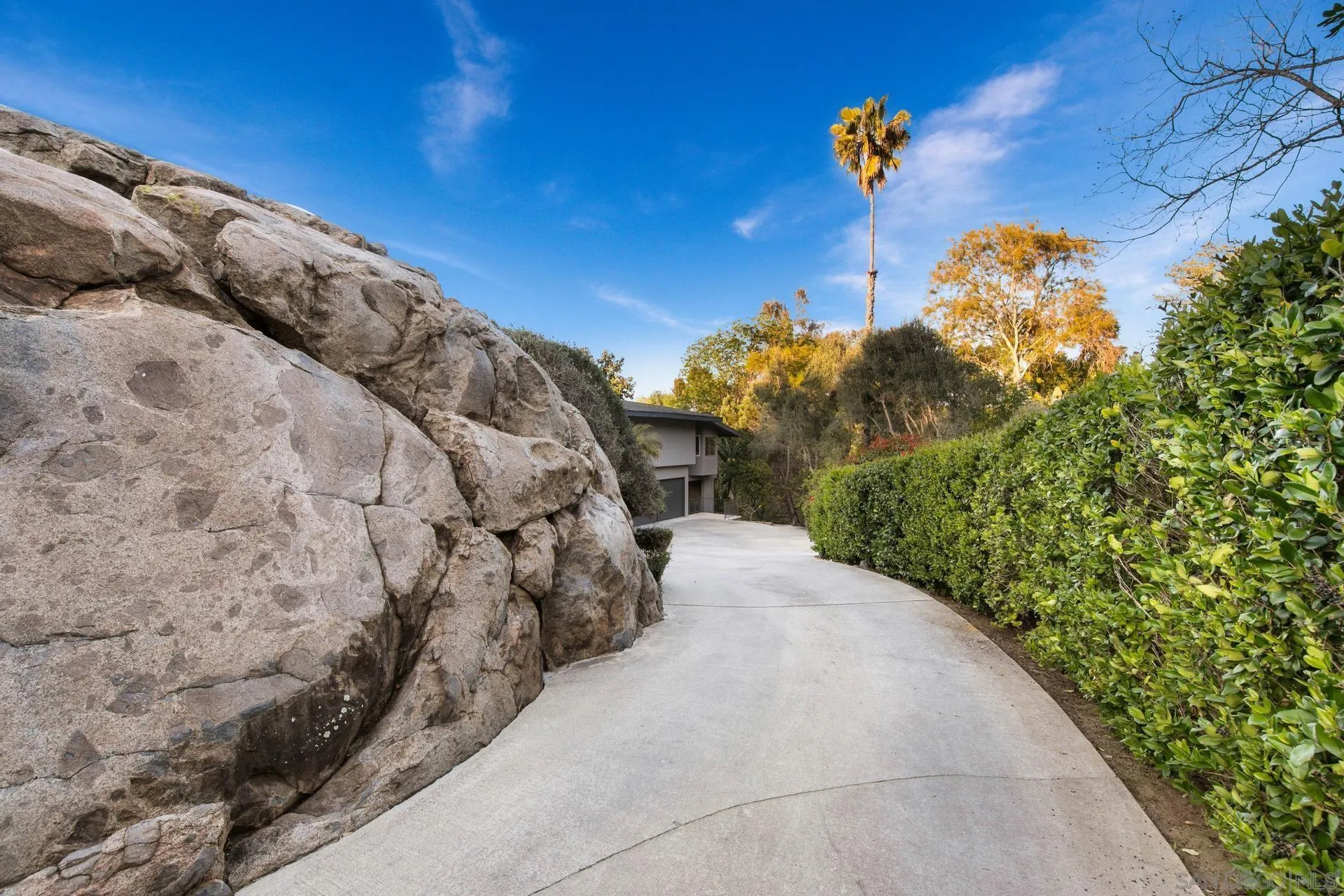 10446 Russell Road La Mesa, CA 91941 - Photo 70 of 75 a view of a backyard of the house
