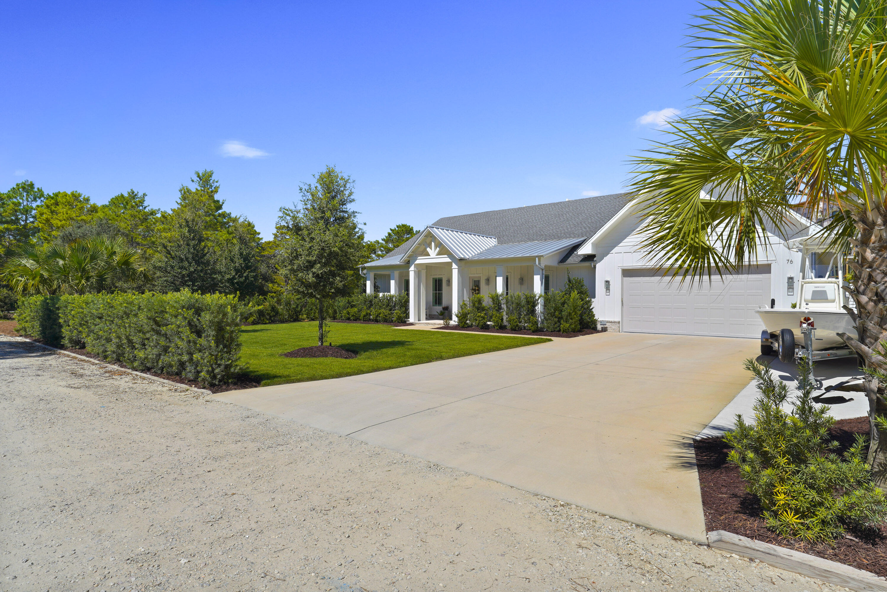 76 Tanglewood Drive Santa Rosa Beach, FL 32459 - Photo 5 of 94 a view of house with outdoor space and trees