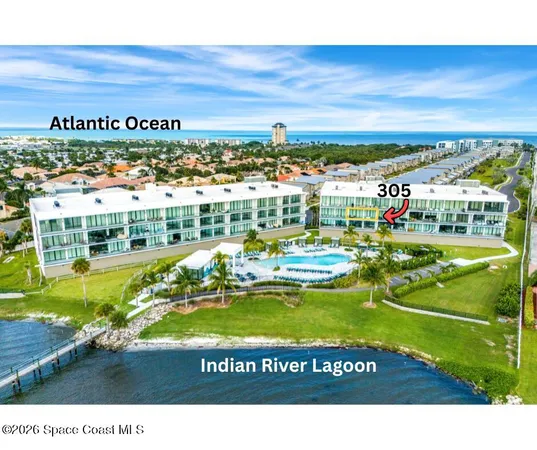 $1,090,000 | 205 Strand Drive, Unit 305, Melbourne Beach, FL 32951