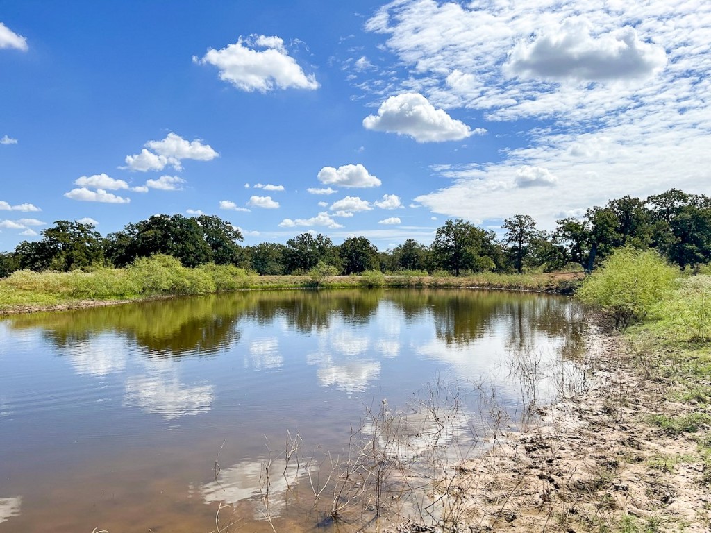 Tbd Nash Creek Road Kingsbury, TX 78638 - Photo 23 of 31 a sunset view with lake view and mountain view