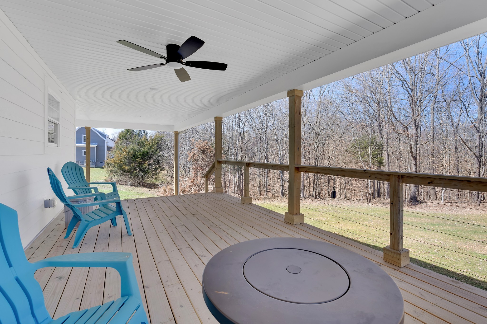 591 Ghea Road Normandy, TN 37360 - Photo 12 of 48 a view of a dining room with furniture window and wooden floor