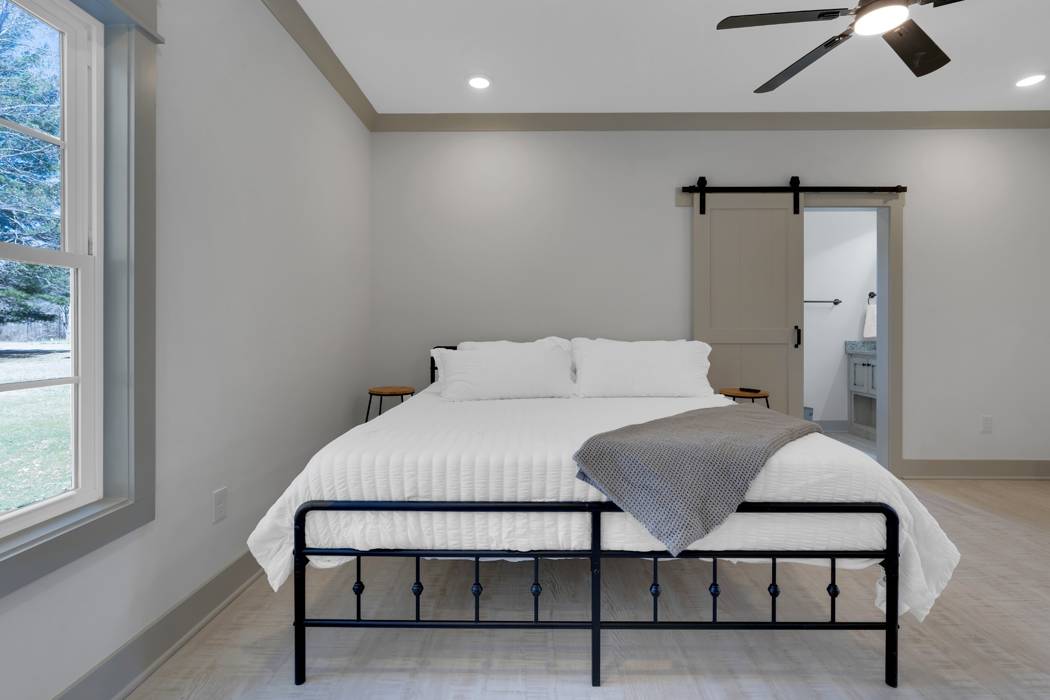 591 Ghea Road Normandy, TN 37360 - Photo 36 of 48 a bedroom with a bed and a window