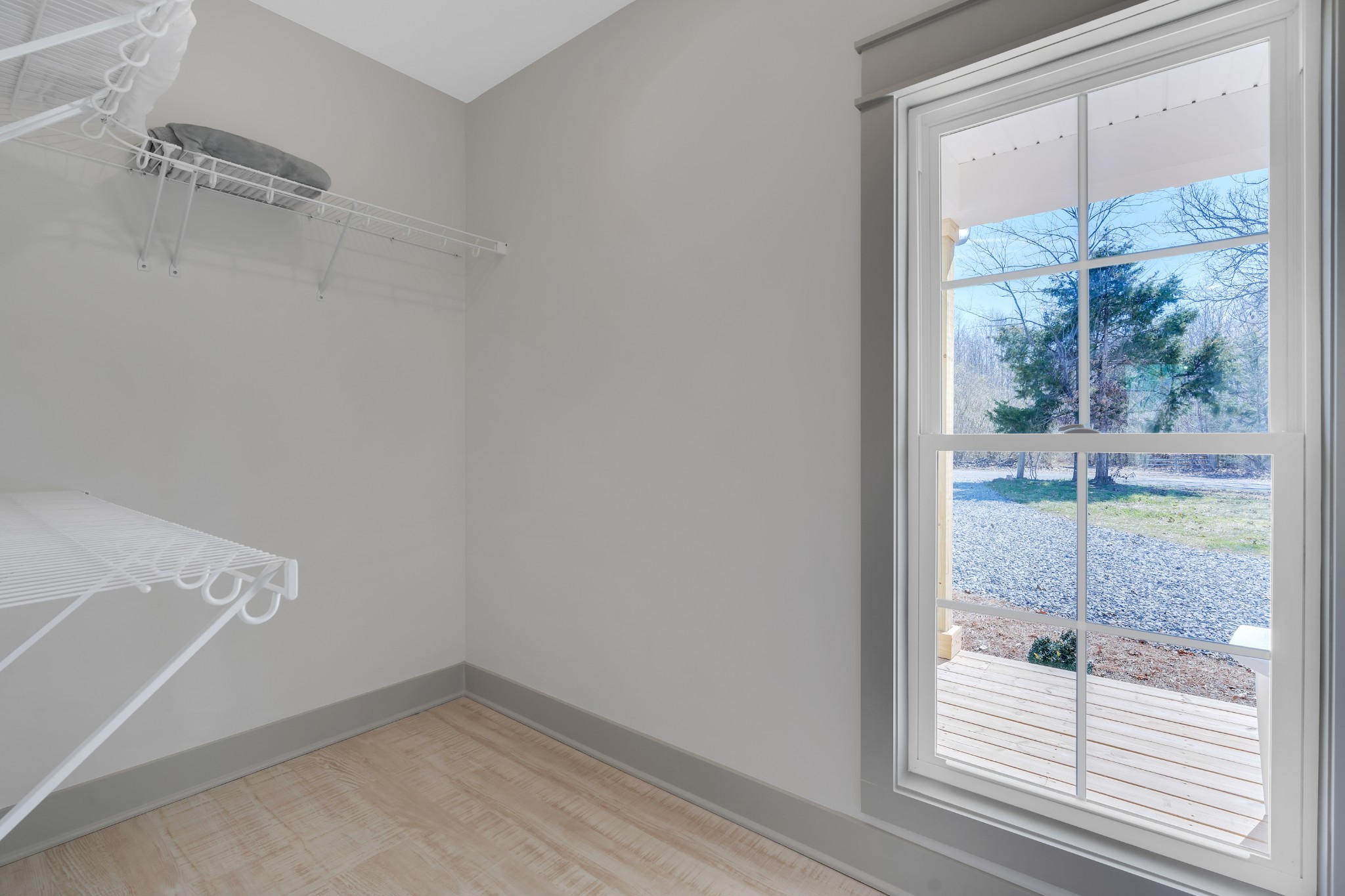 591 Ghea Road Normandy, TN 37360 - Photo 39 of 48 a view of a small space with wooden floor and a window