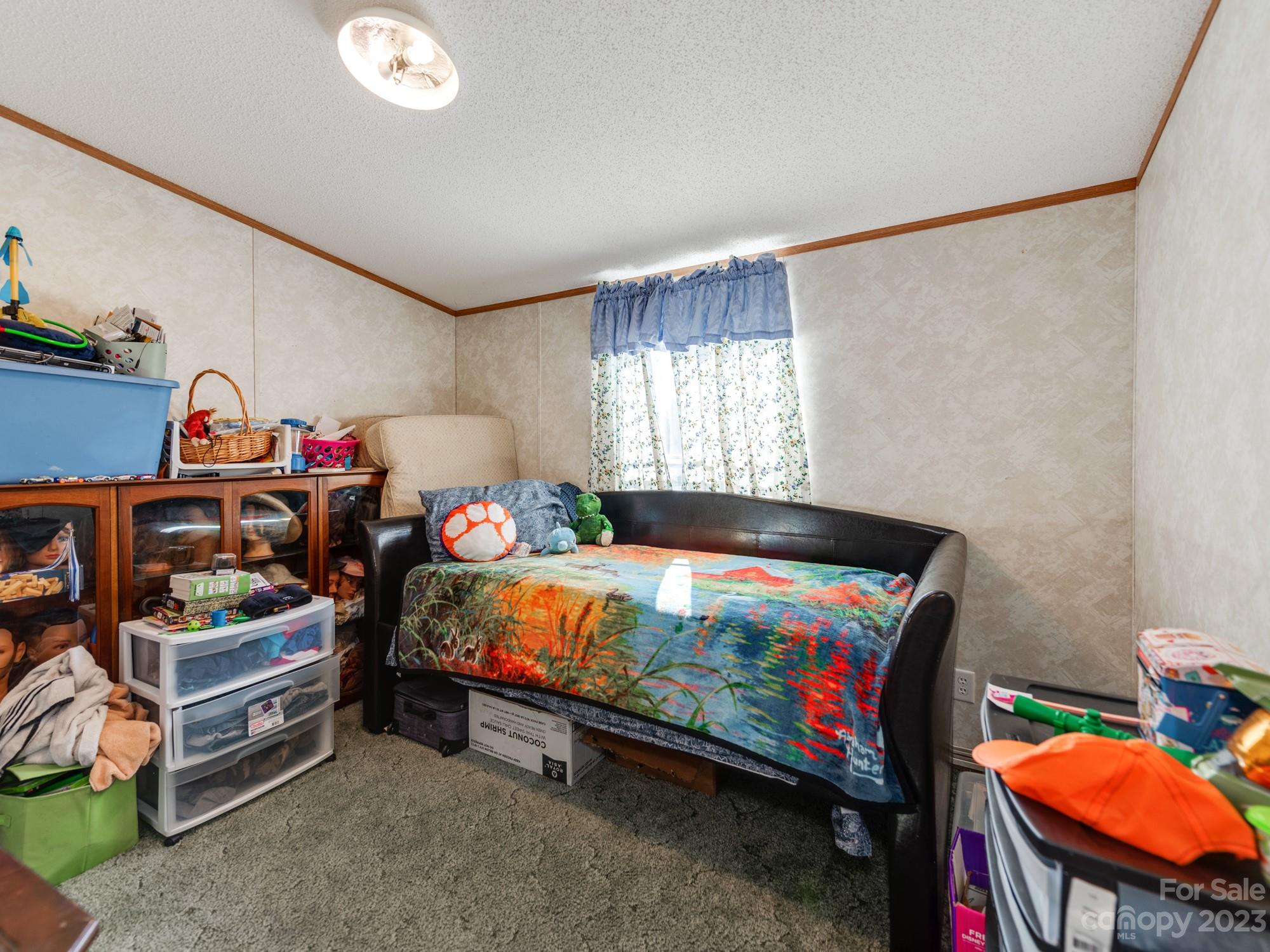 1168 Hopps Road Chester, SC 29706 - Photo 26 of 32 a bed sitting in a bedroom next to a window