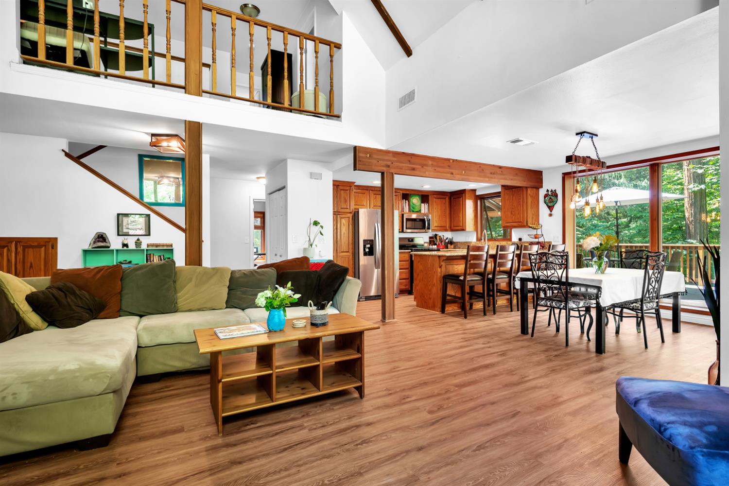 6224 Drop Off Road Pollock Pines, CA 95726 - Photo 2 of 46 Open floorpan which is great for entertaining.