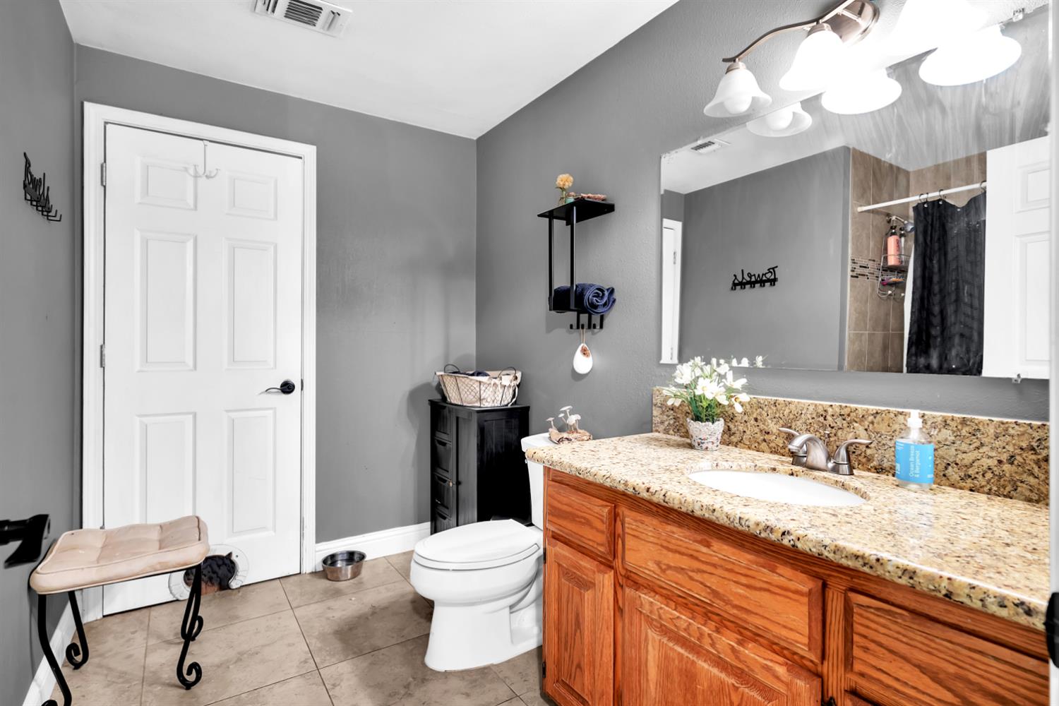 6224 Drop Off Road Pollock Pines, CA 95726 - Photo 22 of 46 Upstairs bathroom with access to the huge attic space.