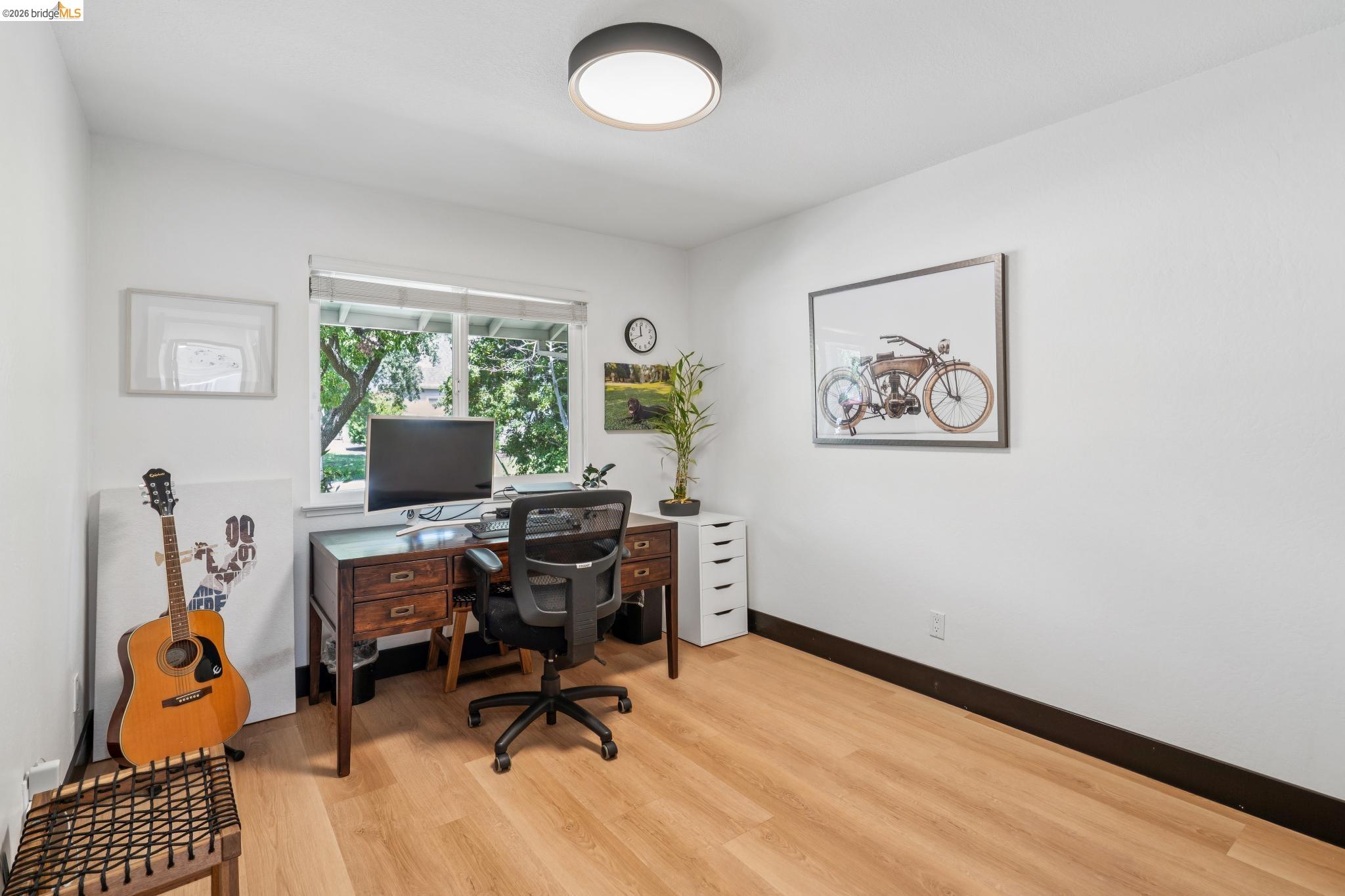 3093 Diablo View Road Pleasant Hill, CA 94523 - Photo 20 of 43 Office area featuring light wood-style flooring and baseboards