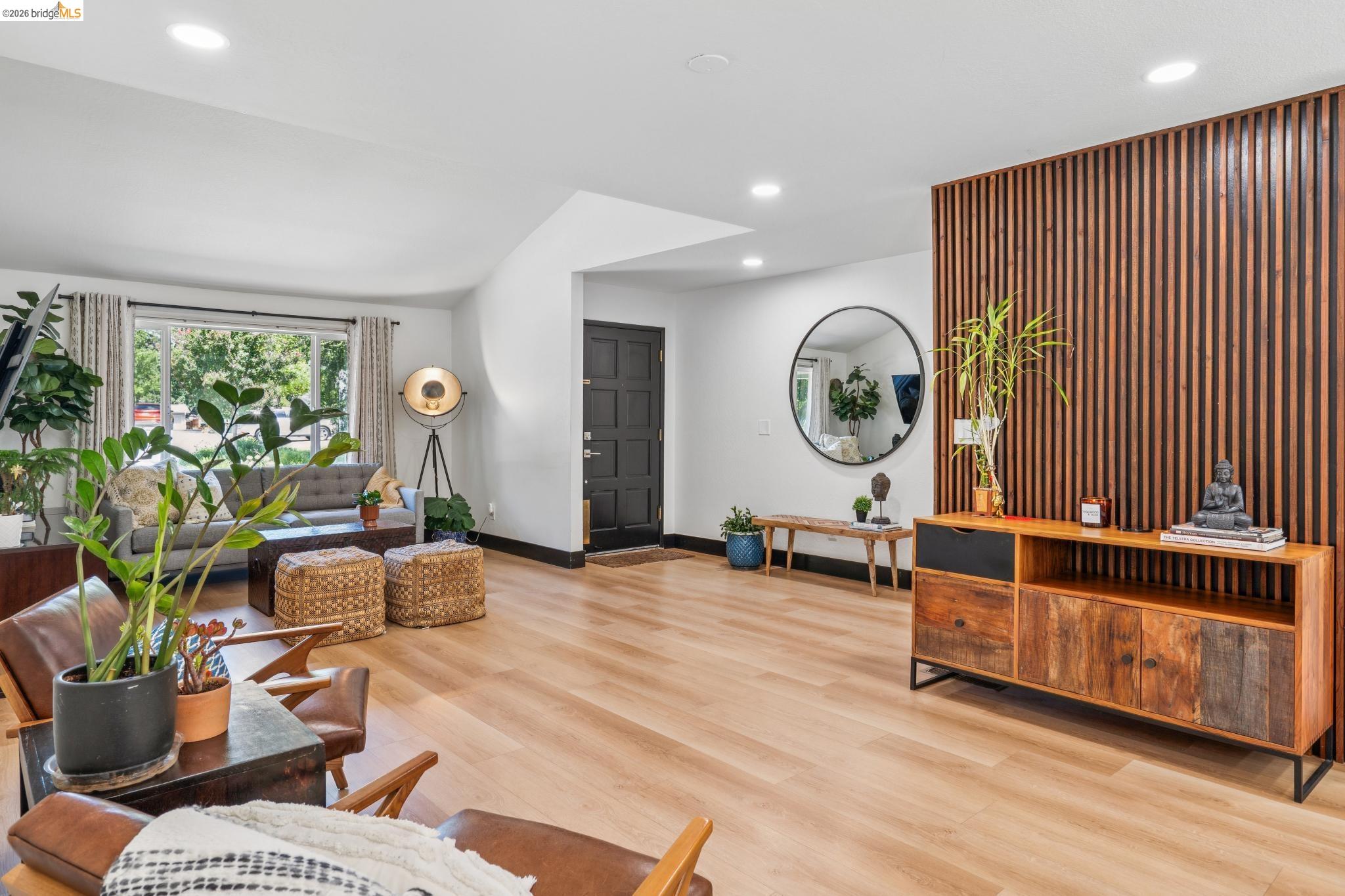 3093 Diablo View Road Pleasant Hill, CA 94523 - Photo 24 of 43 Living room with recessed lighting and light wood-type flooring