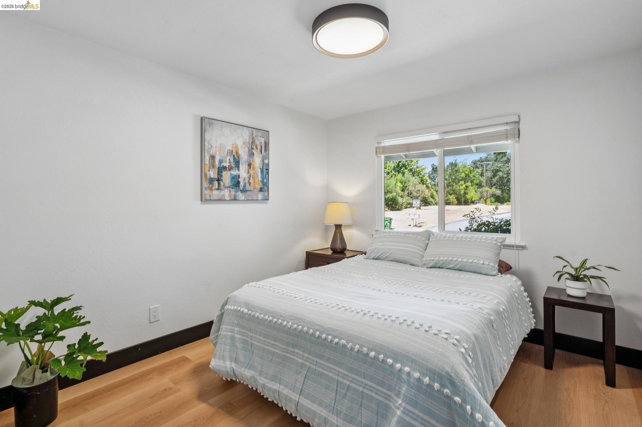 3093 Diablo View Road Pleasant Hill, CA 94523 - Photo 23 of 43 Bedroom with light wood-style floors and baseboards