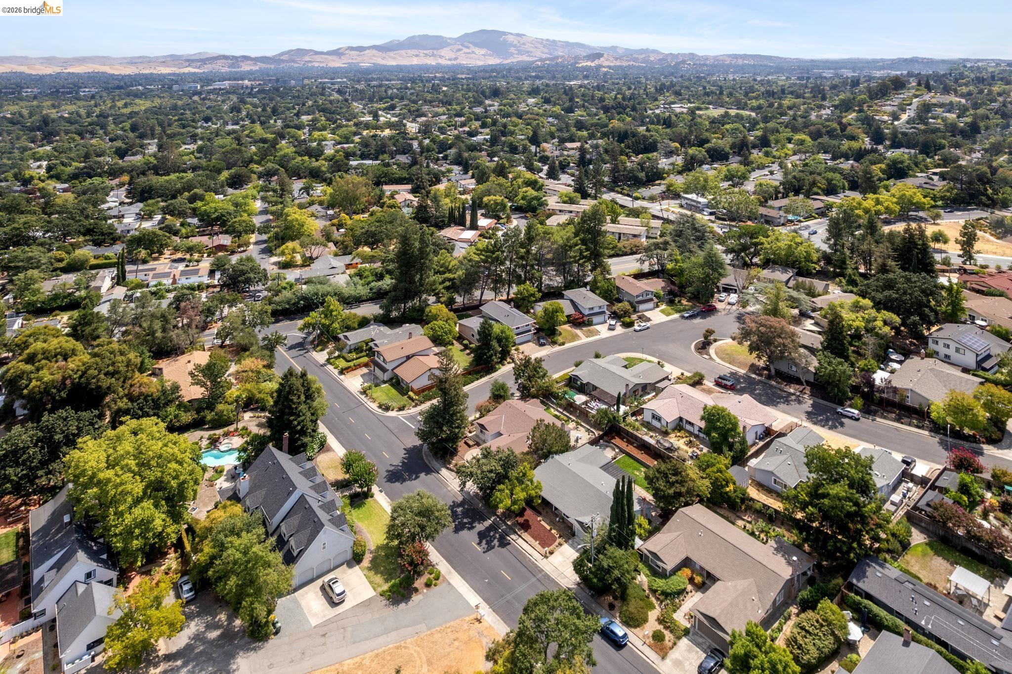 3093 Diablo View Road Pleasant Hill, CA 94523 - Photo 34 of 43 View of property location with mountains and nearby suburban area