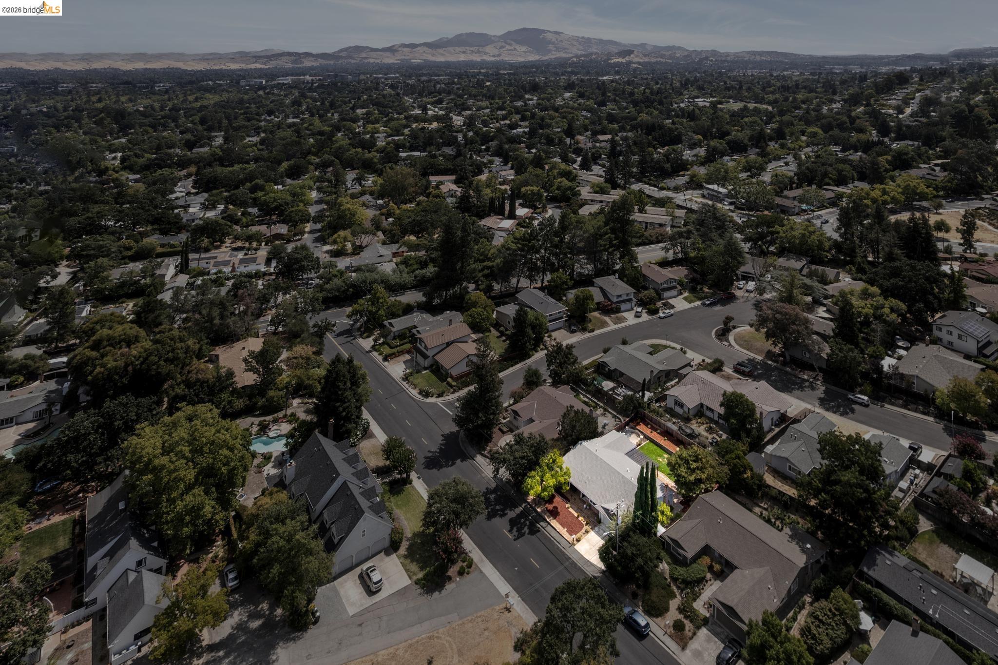 3093 Diablo View Road Pleasant Hill, CA 94523 - Photo 40 of 43 View of property location featuring a mountainous background and nearby suburban area