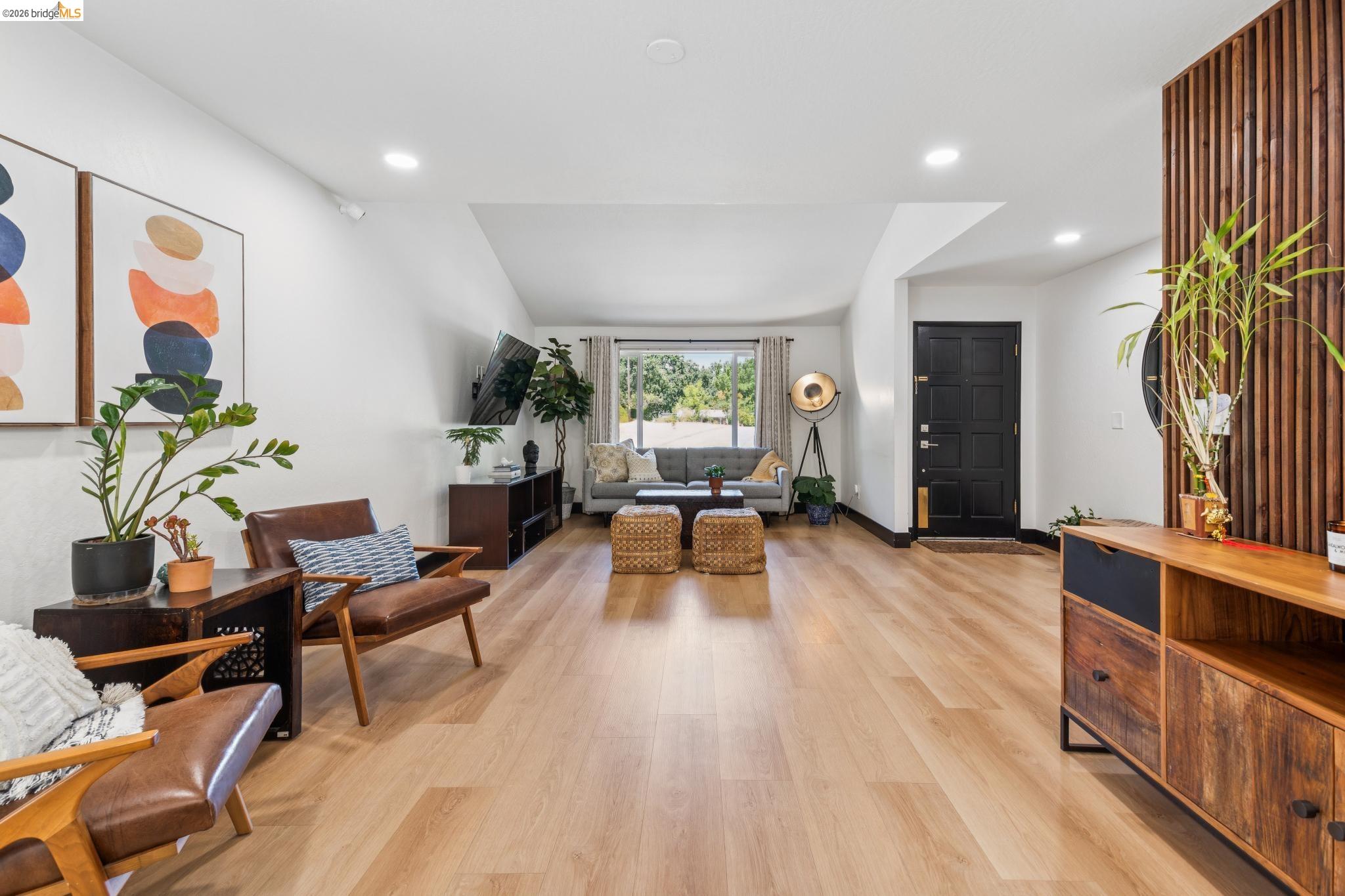 3093 Diablo View Road Pleasant Hill, CA 94523 - Photo 5 of 43 Sitting room featuring recessed lighting and light wood finished floors