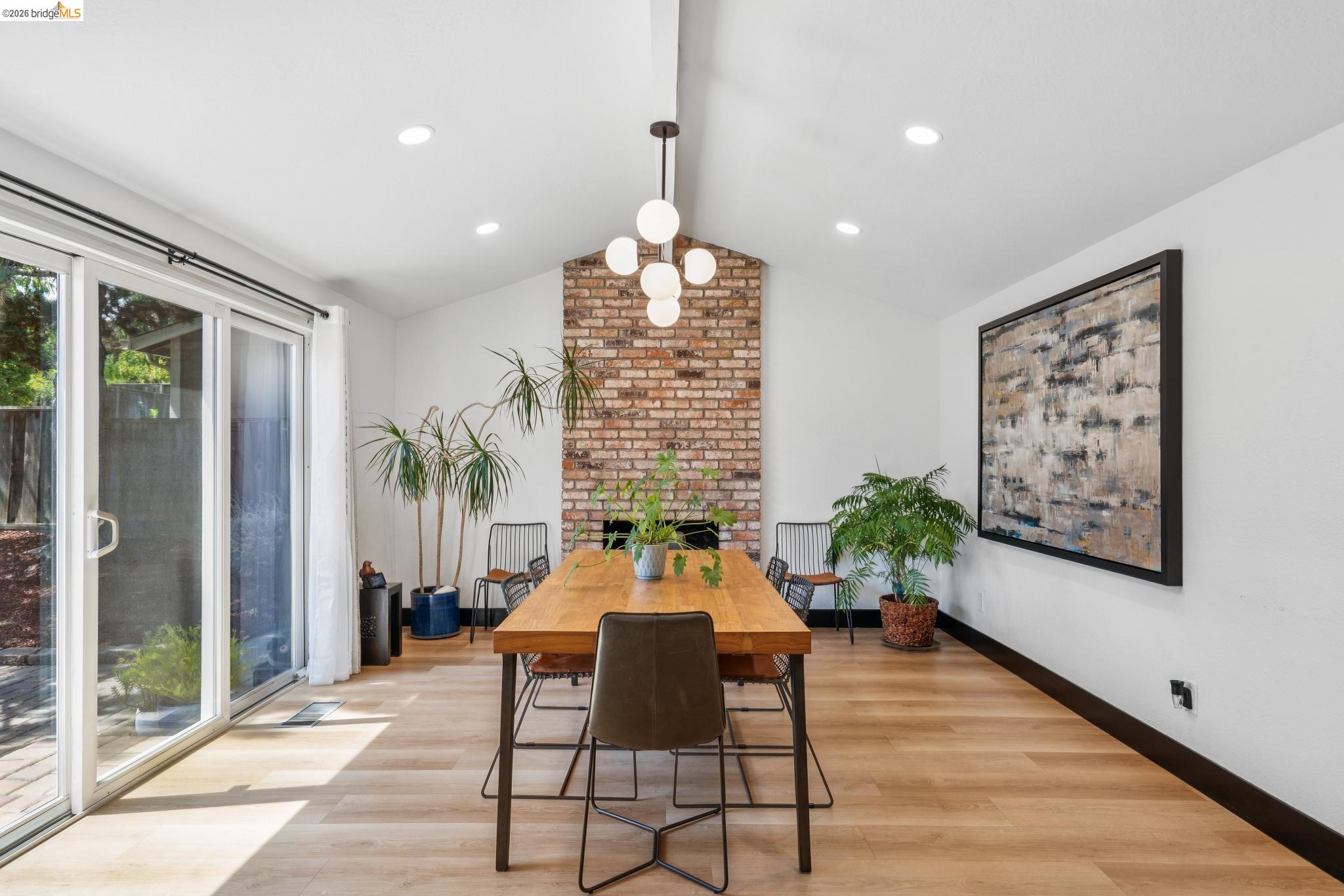 3093 Diablo View Road Pleasant Hill, CA 94523 - Photo 8 of 43 Dining area with light wood-style floors and baseboards