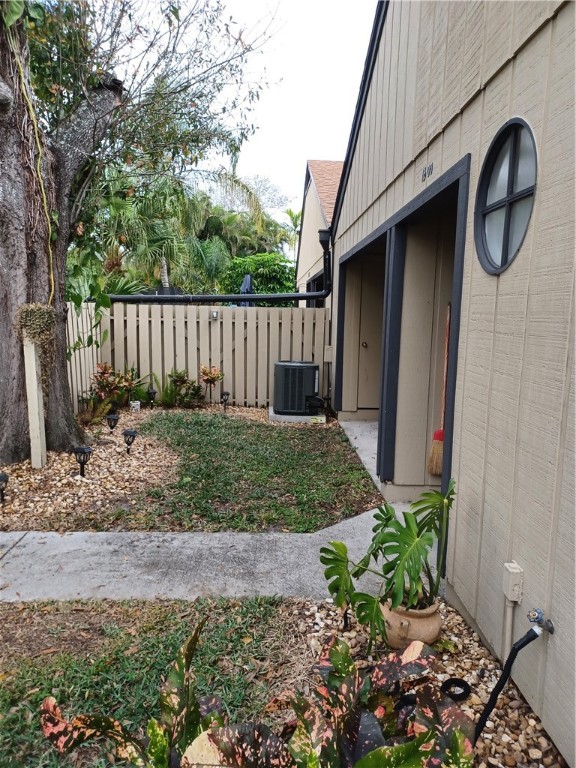 Undisclosed Address Vero Beach, FL 32960 - Photo 4 of 18 a backyard of a house with lots of green space