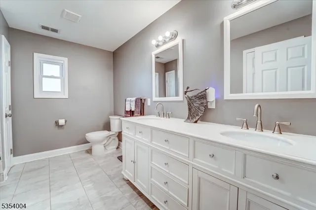 a bathroom with a sink and a toilet