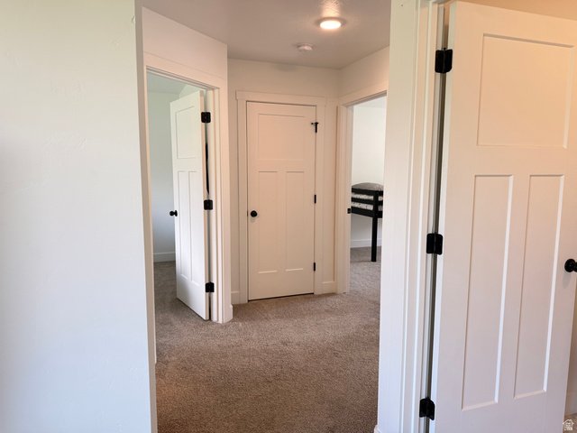 3607 South Parkinson Road South Franklin, ID 83237 - Photo 18 of 24 Hall featuring light colored carpet