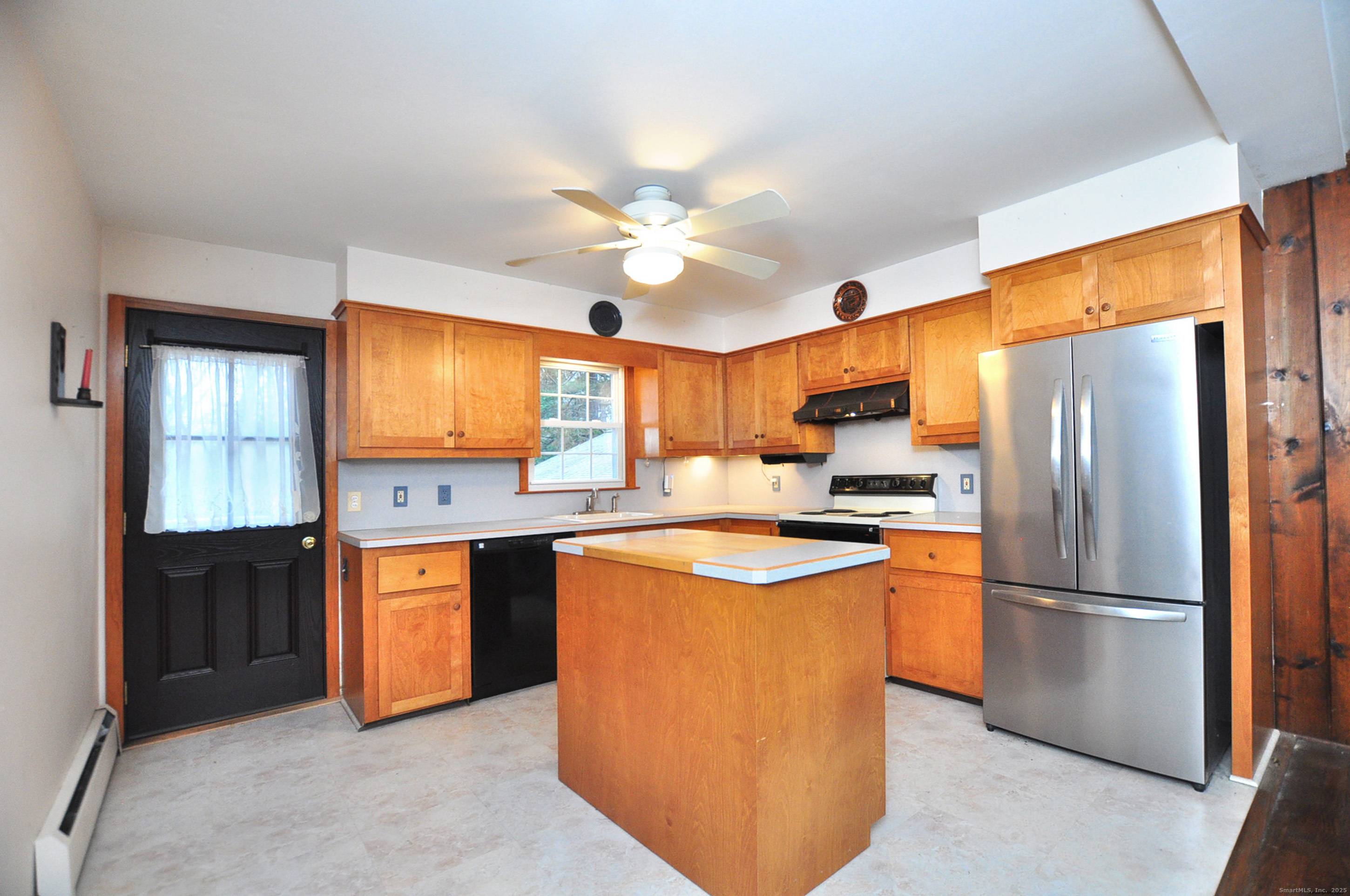 913 Jeremy Swamp Road Southbury, CT 06488 - Photo 2 of 31 Kitchen with door to the deck
